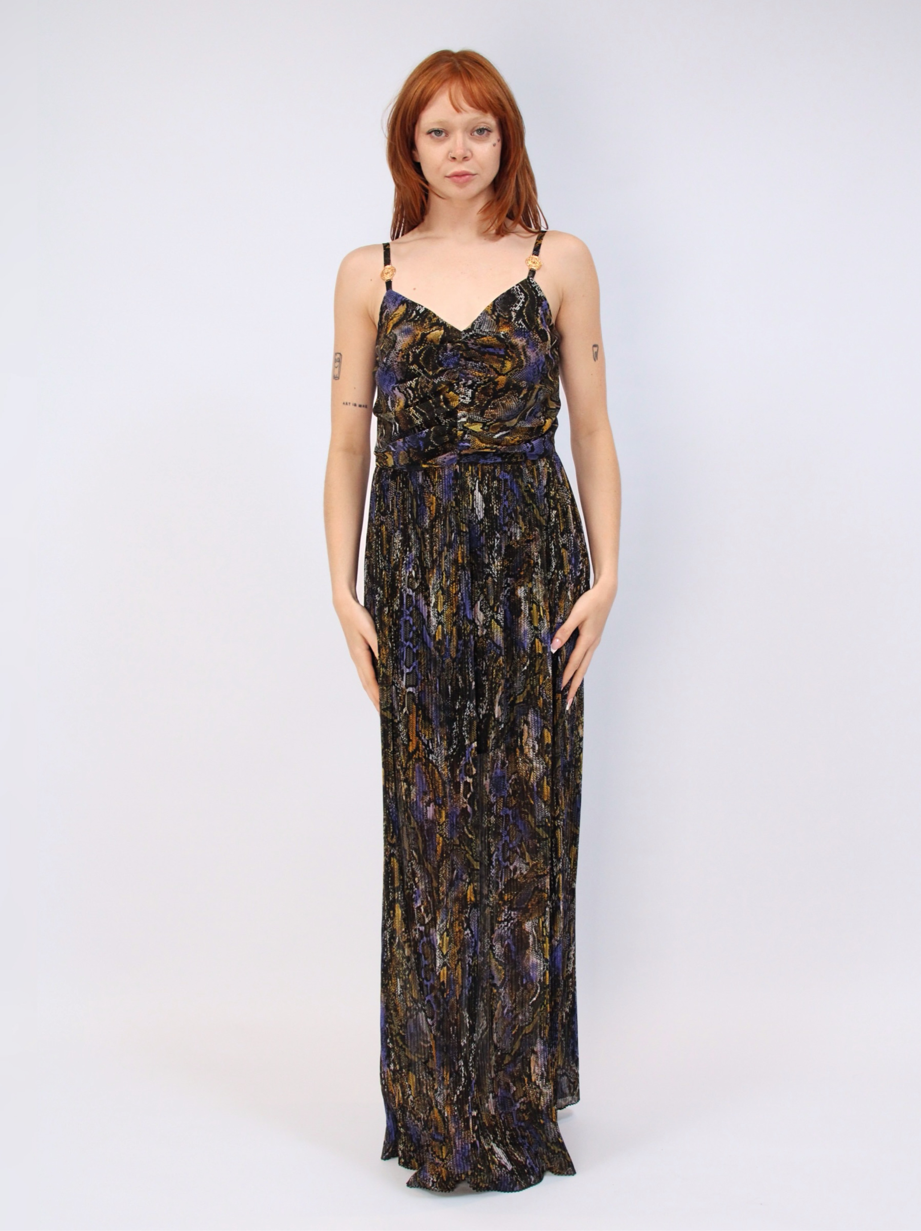 Roberto Cavalli Just Cavalli Python Dress