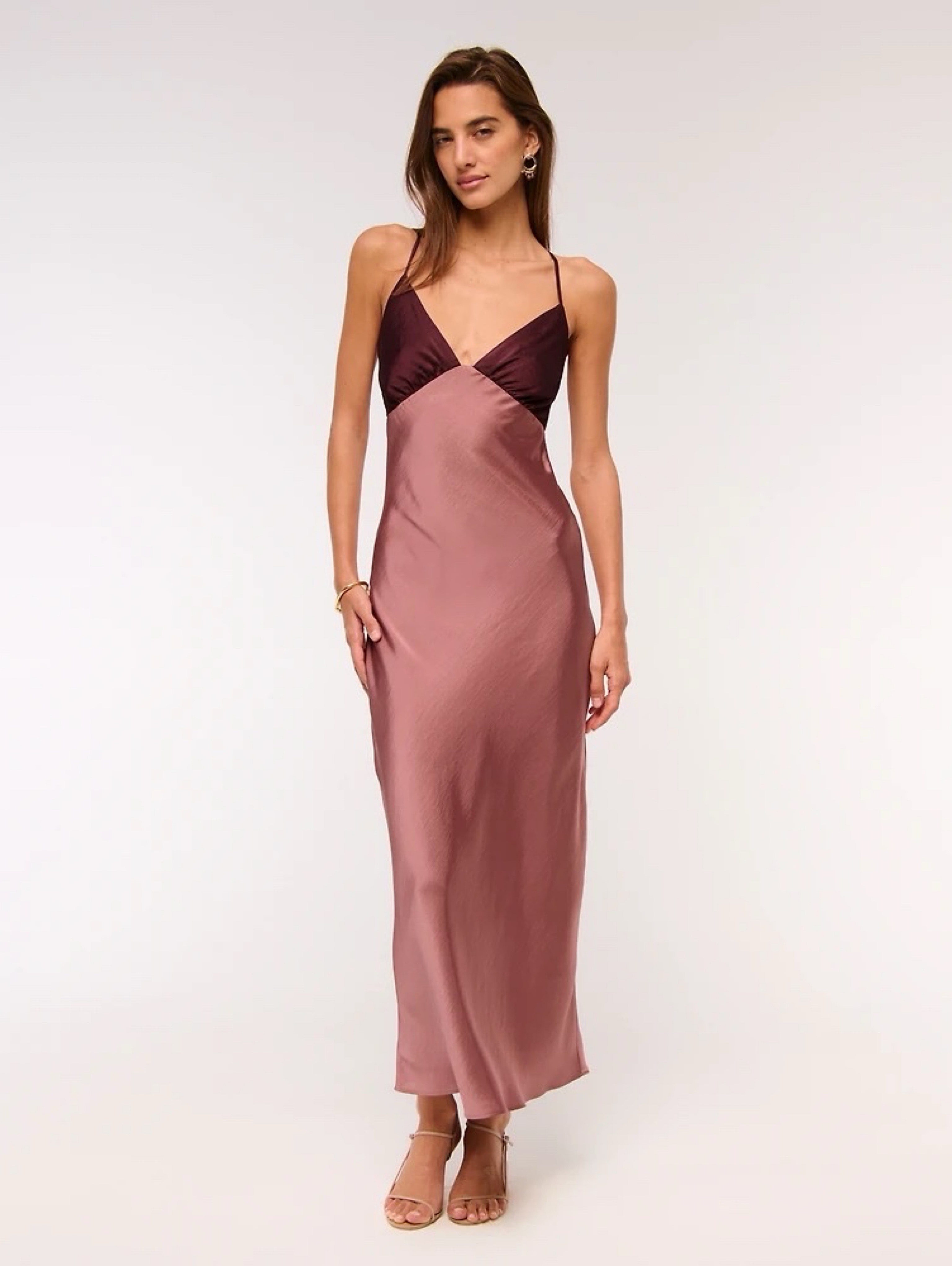Staud Rose Gold Delfina Dress by STAUD