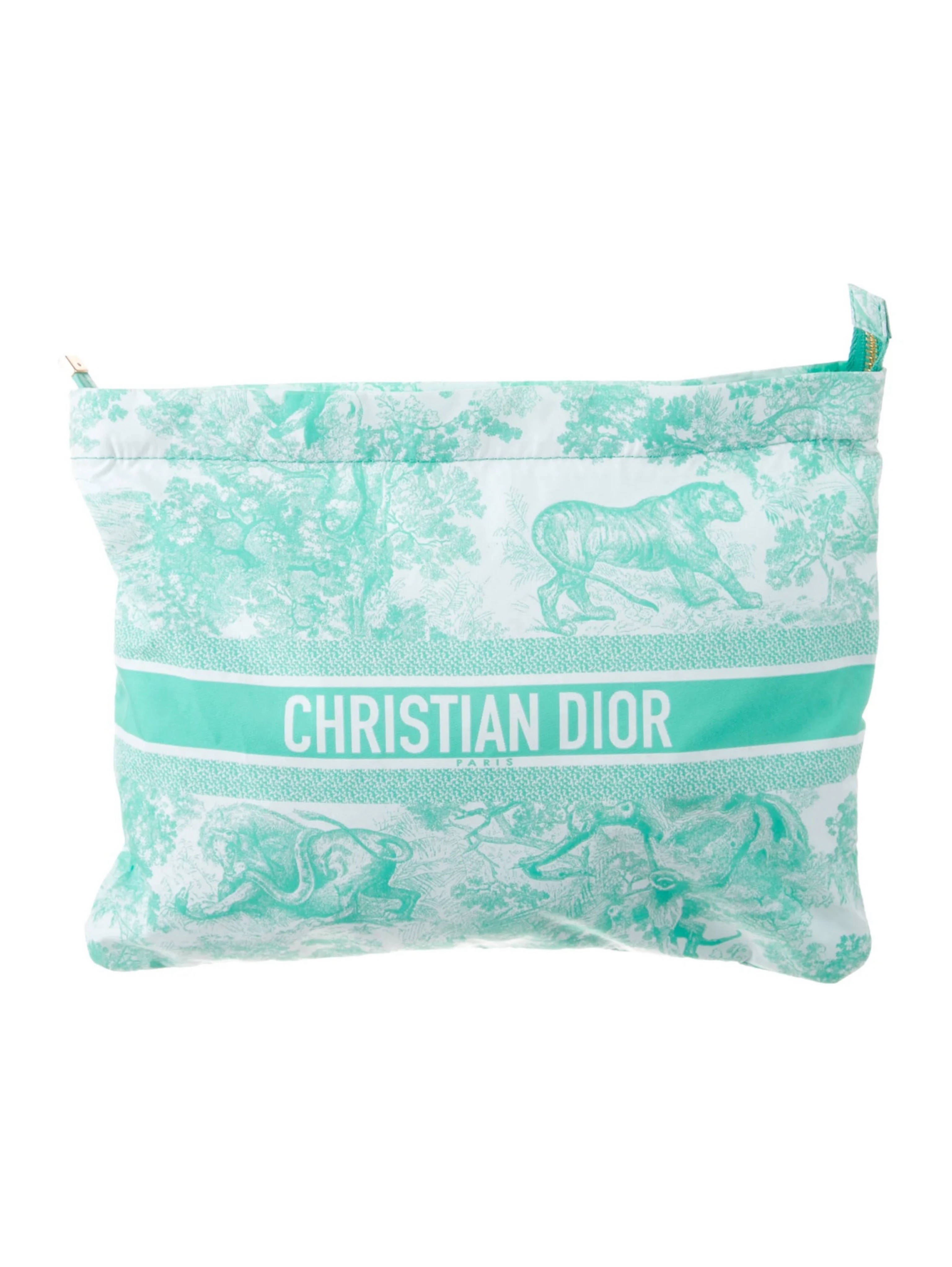 Christian Dior Toile de Jouy DiorTravel Zipped Pouch