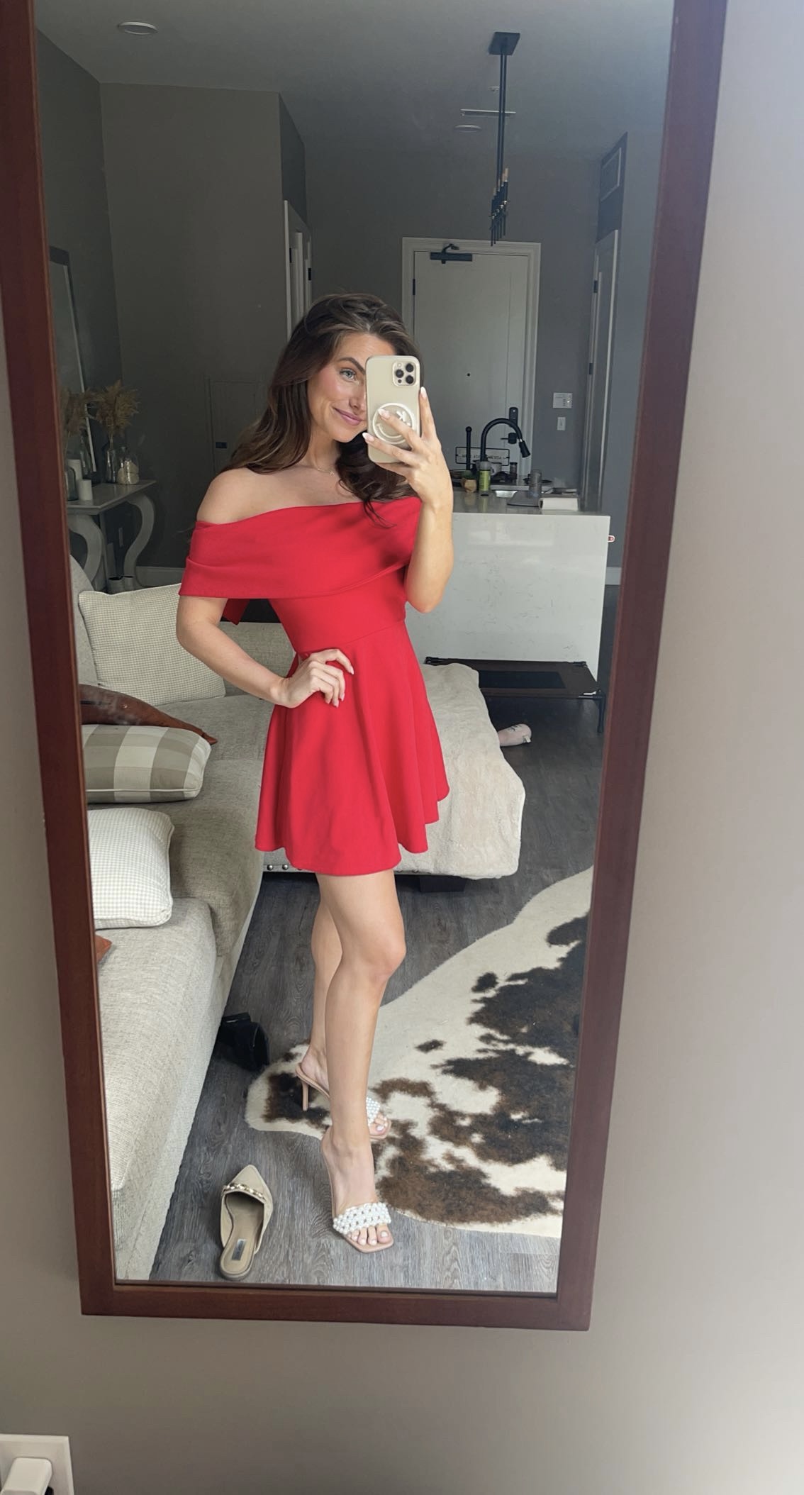 revolve red off the shoulder dress Red Off The Shoulder Gowns