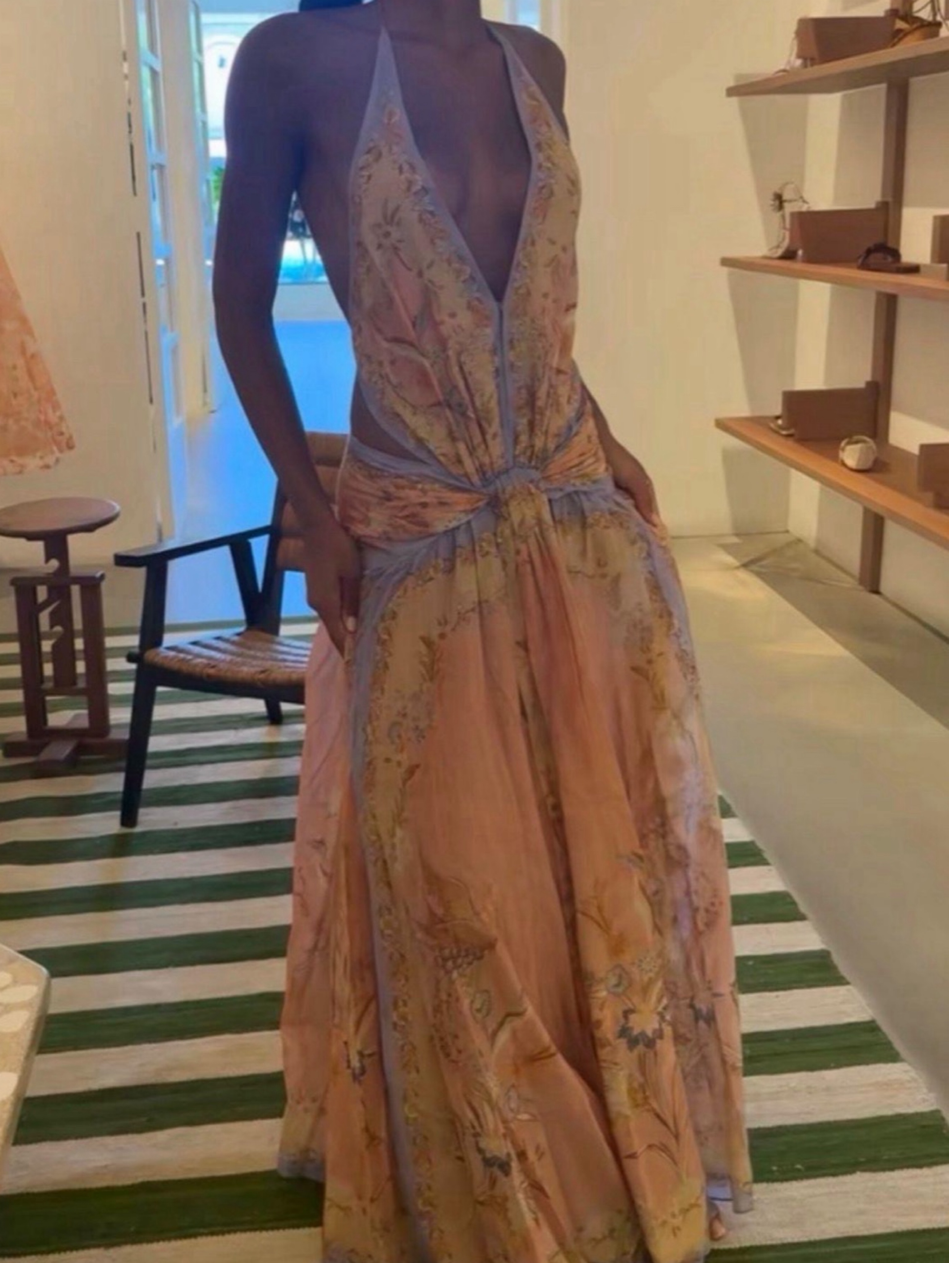 zimmerman halter dress Zimmermann | Dresses | Zimmermann Lasercut Halter Dress In Baby Blue