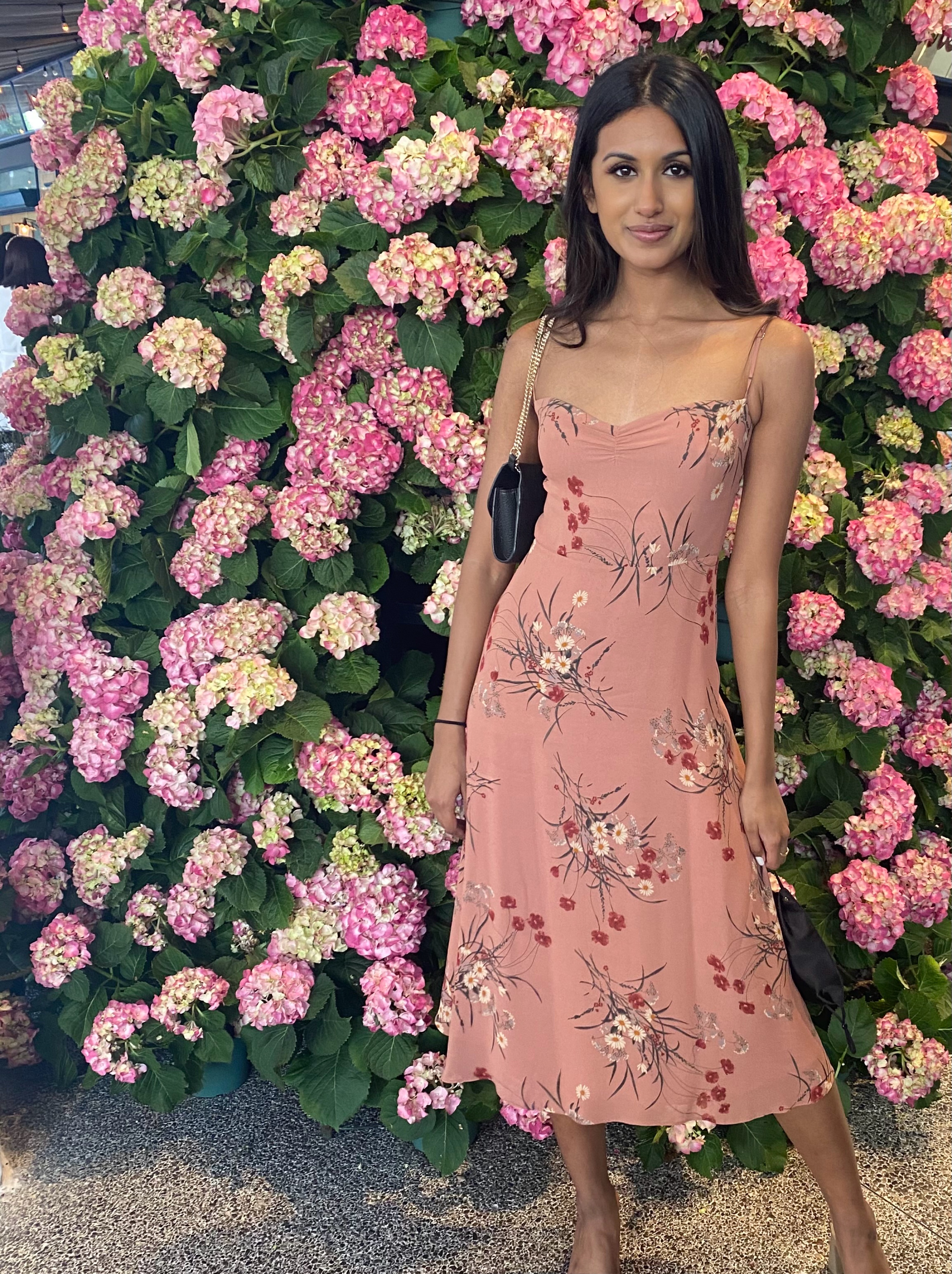 reformation midi dress Jill Sleeveless Square-Neck Theres Also A Side Slit On The Skirt To Give Your Legs Some Breathing Room. David Jones Reformation Juliette Midi