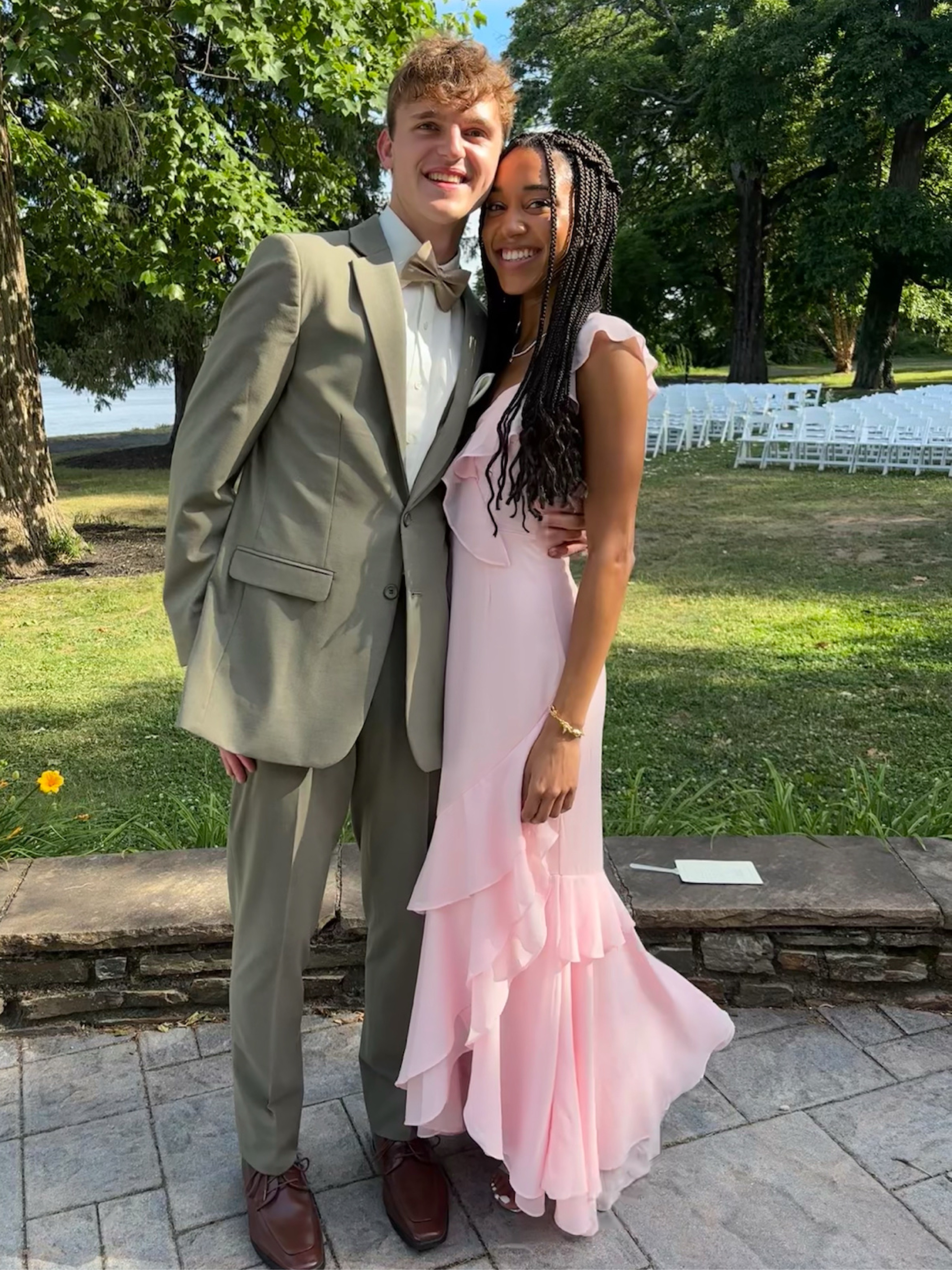 vintage prom dresses 1950s Short Dress Black Prom Dress with Gold Lace Appliques wo 6/16/24-6/22/24 write the order note) Burgundy Maternity Bridesmaid Dresses Color:Peach Pink