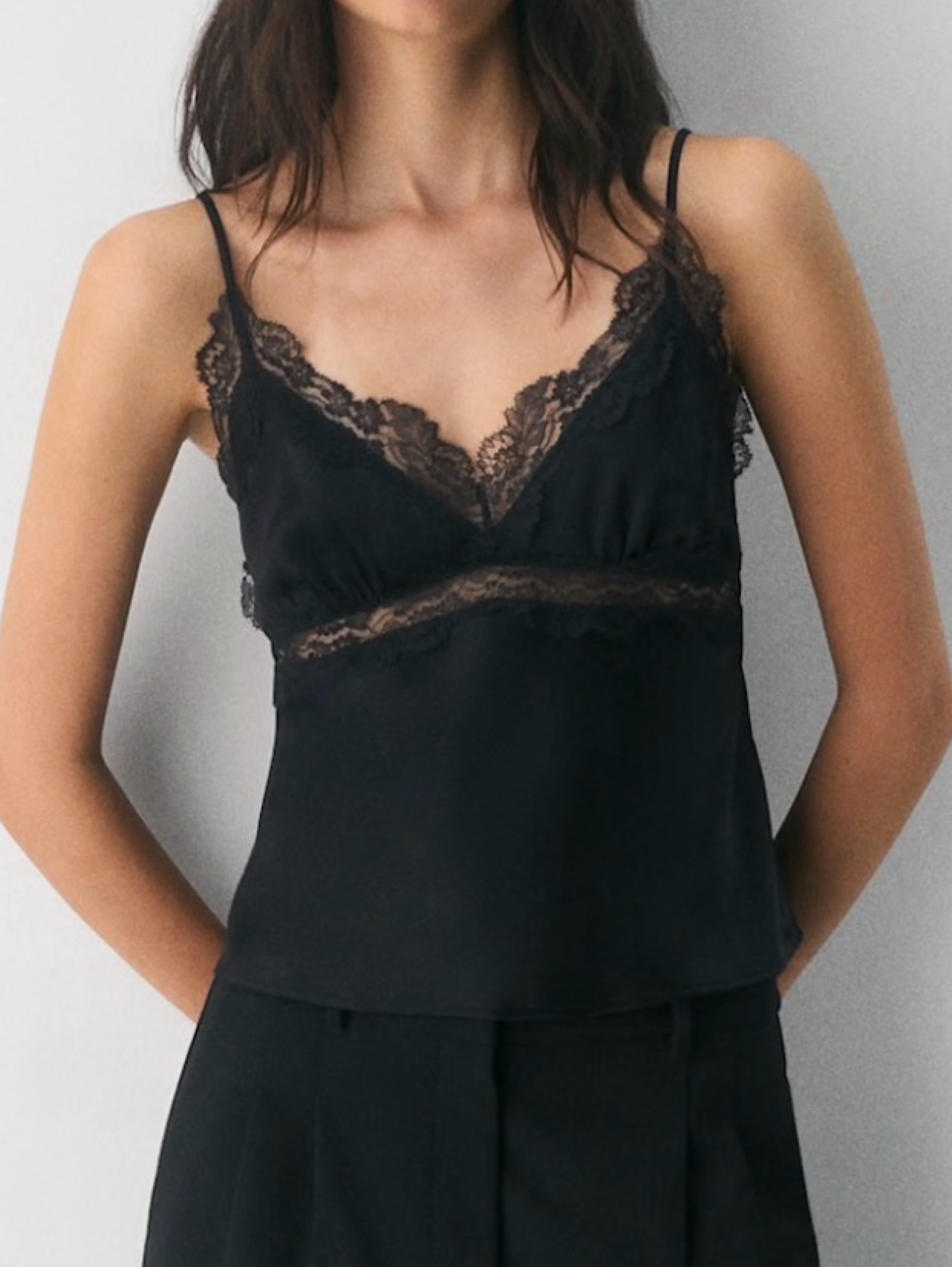 Aritzia Foxtrot Satin Camisole