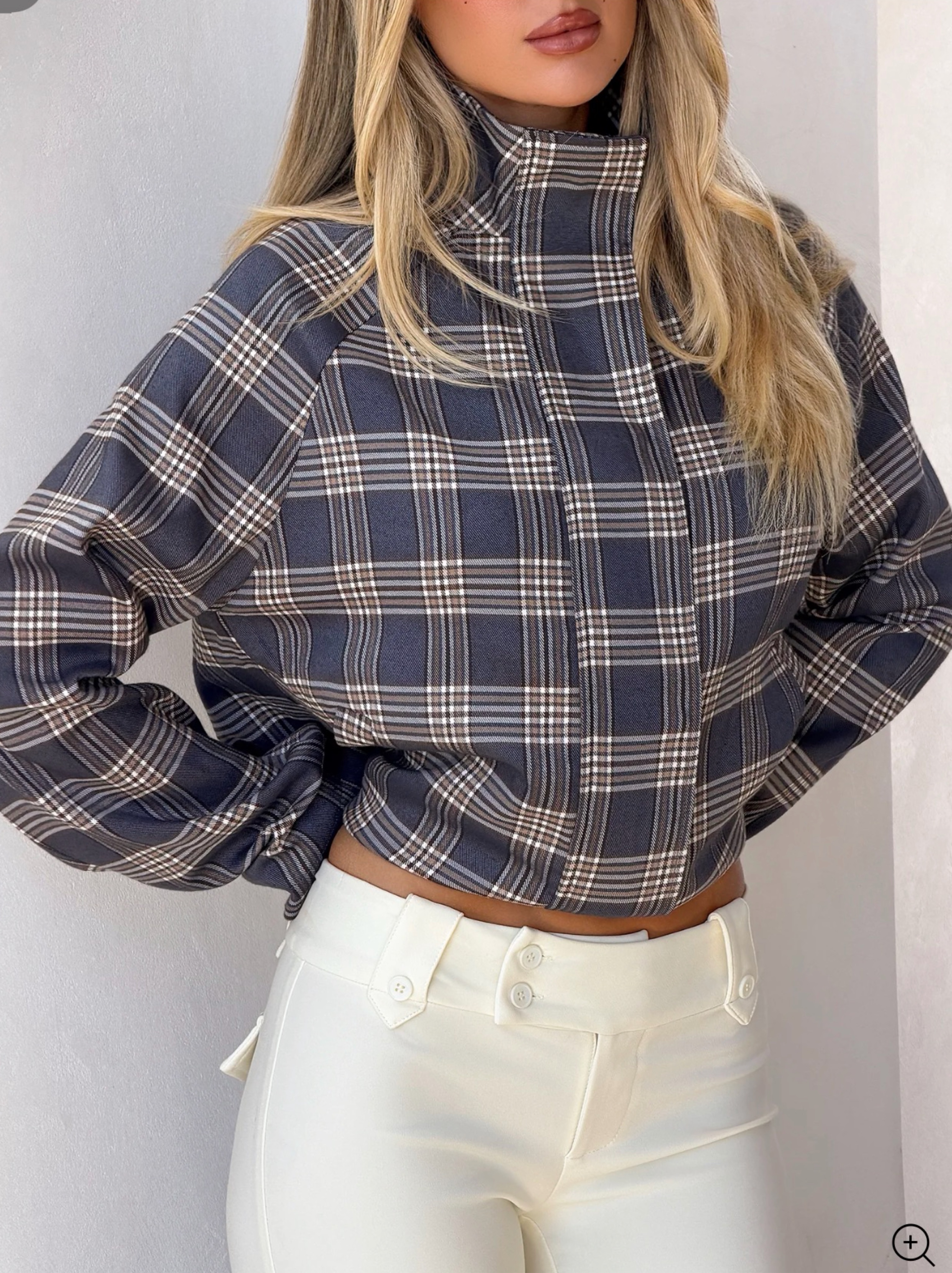 Tiger Mist Lennox Jacket Gray Check