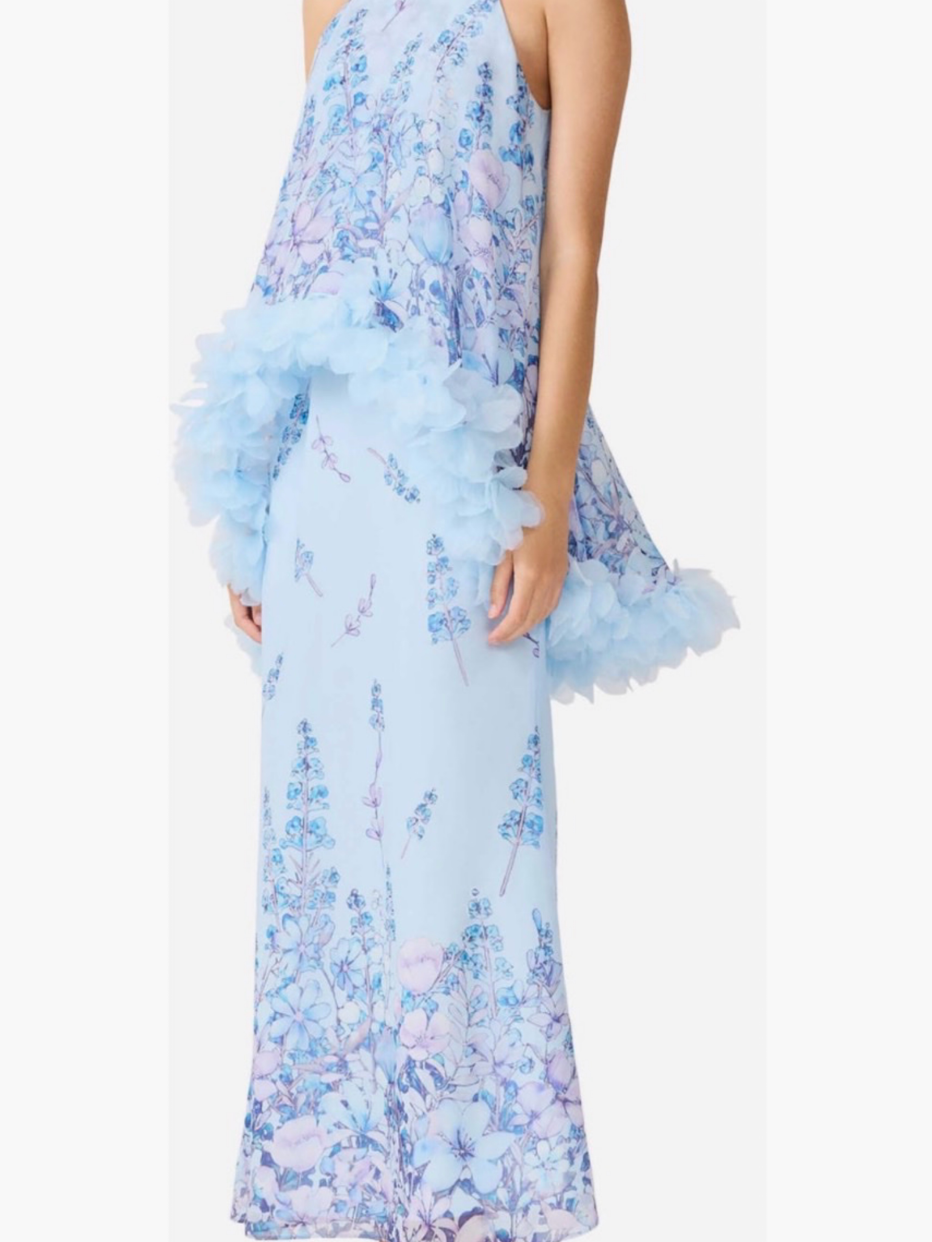 Elliatt Tulsia Floral Georgette Gown