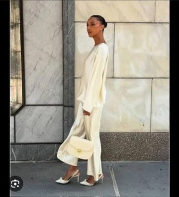 Lily Silk Ivory Silk Set