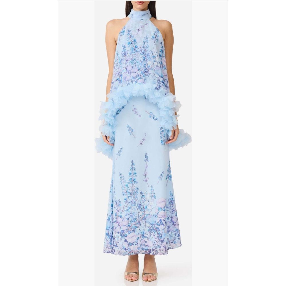 Elliatt Tulsia Floral Georgette Gown