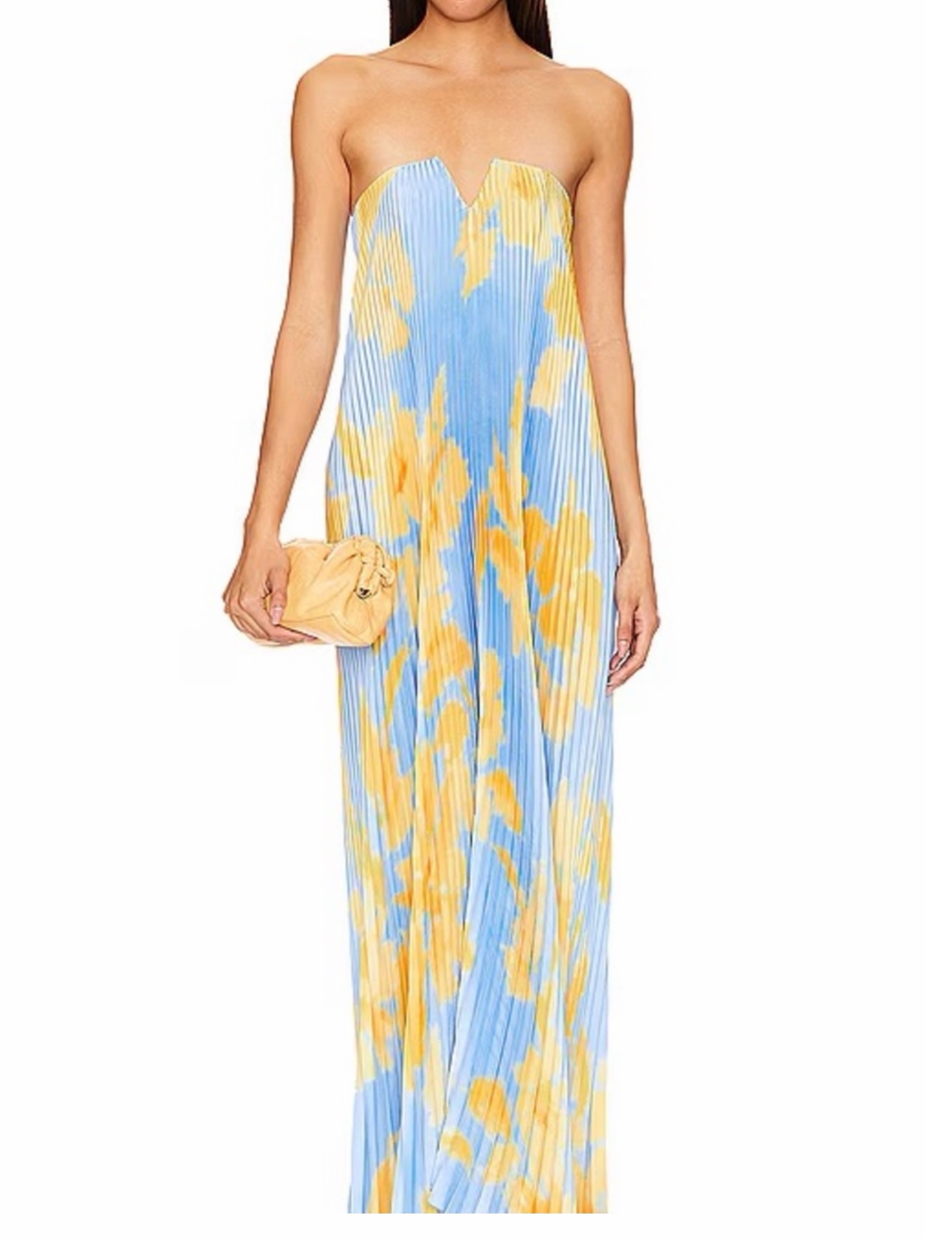 L’Idée BLACK TIE GOWN - JARDIN BLUE