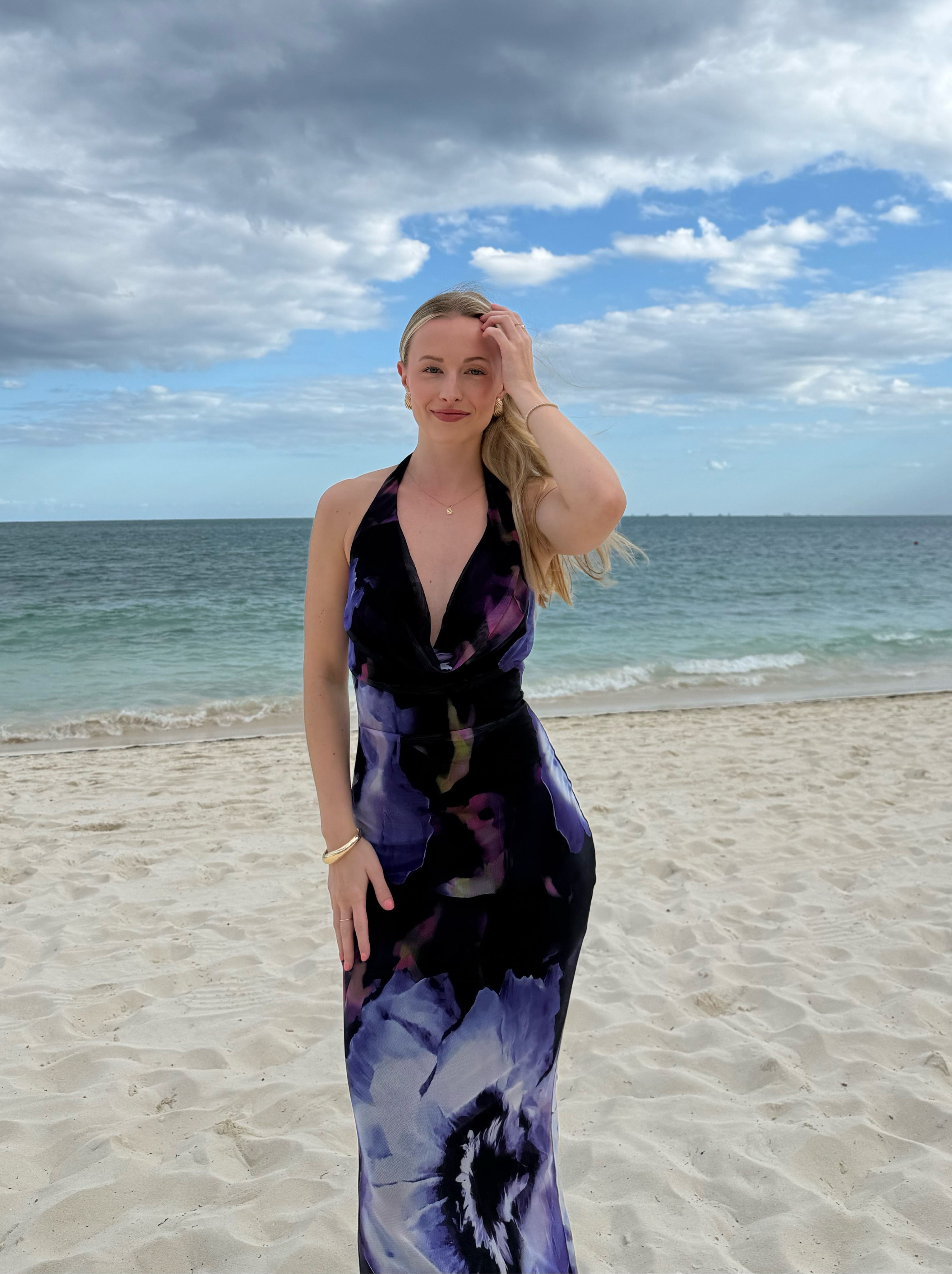 princess polly maxi dresses Princess Polly Women's Haley Strapless Satin Maxi Dress - Blue