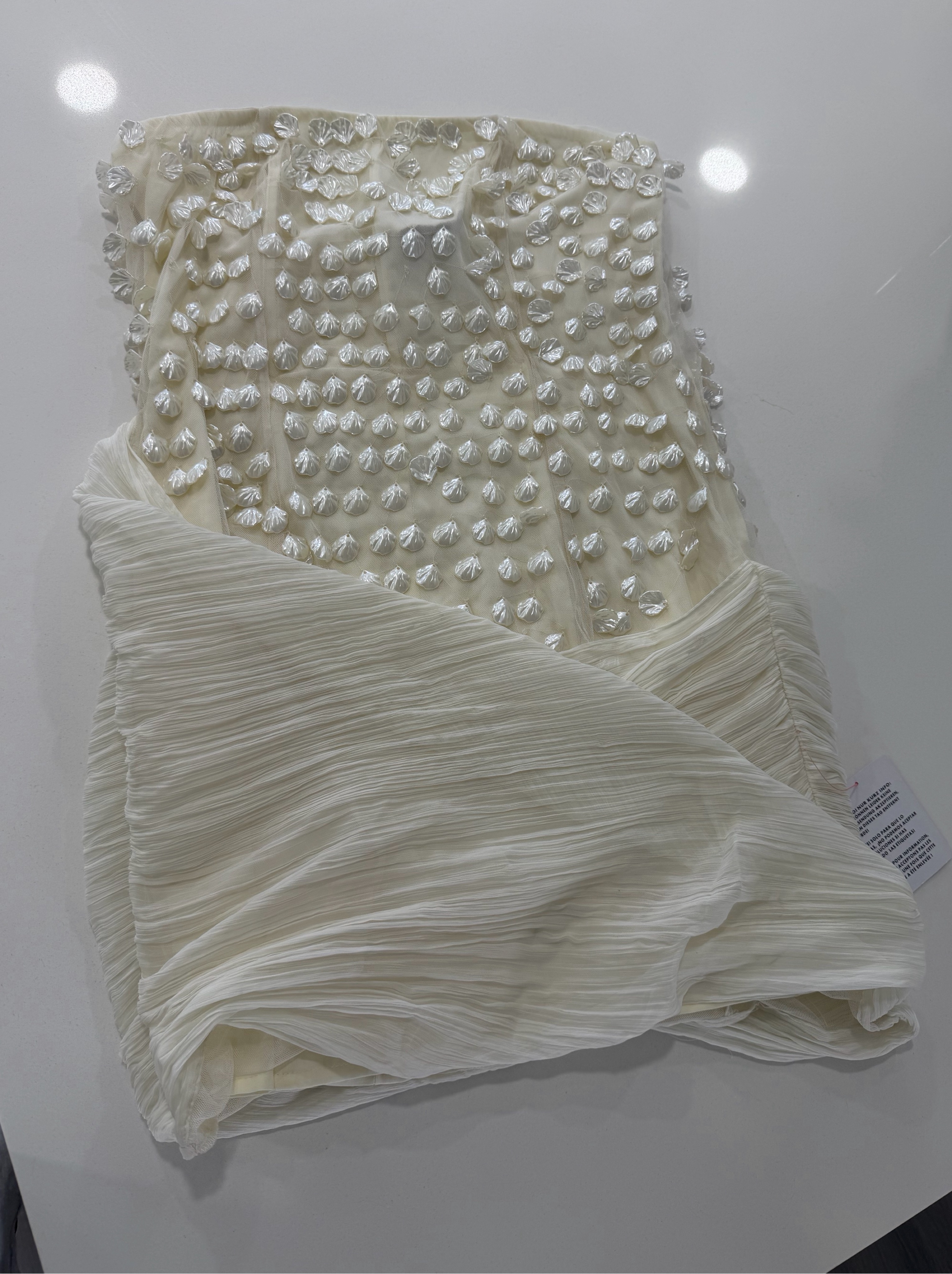 asos design embellished shell detail mini dress ASOS DESIGN Shell Effect Mini Dress Review