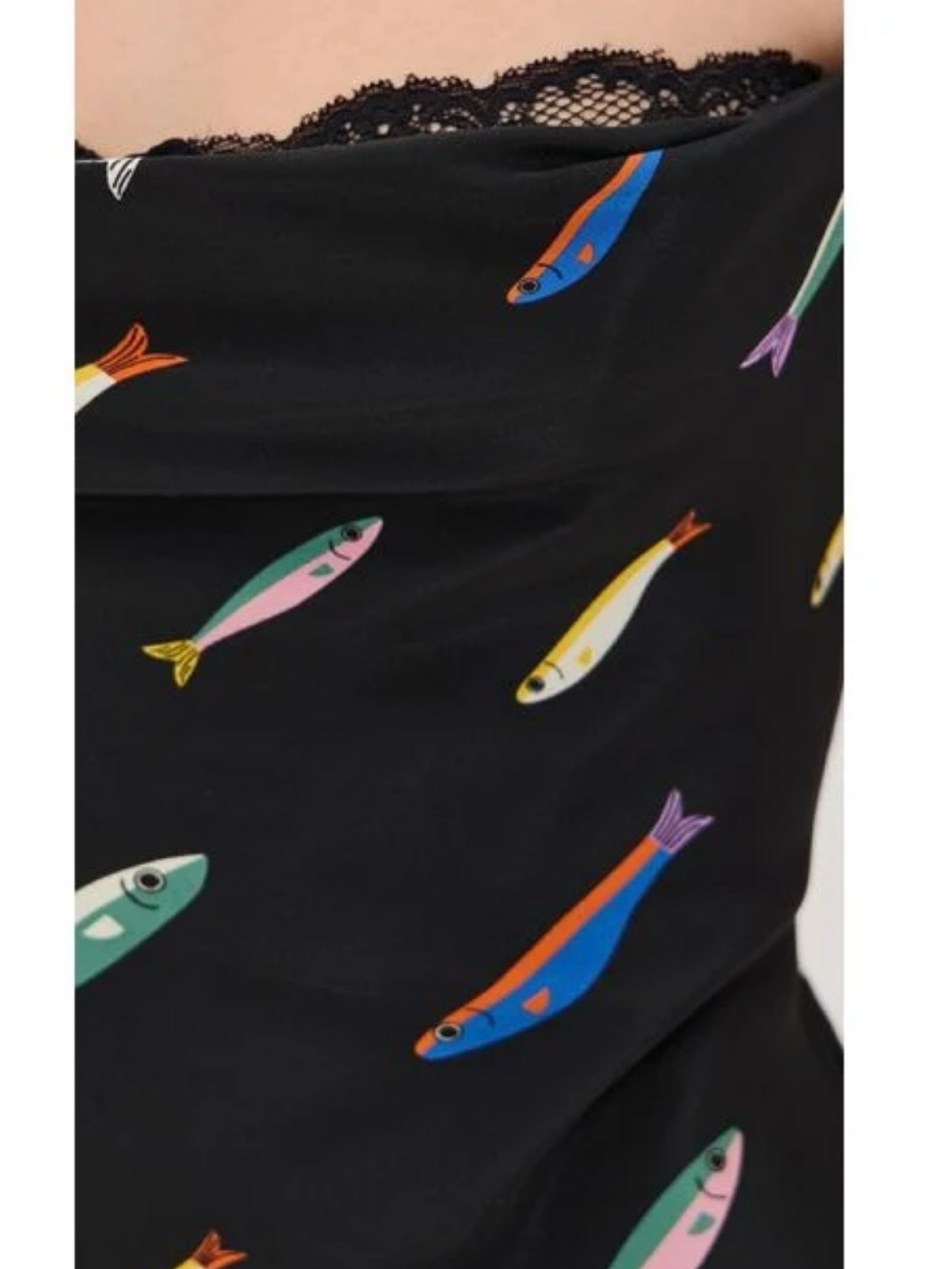 staud fish dress Laura printed cotton minidress in white - Staud