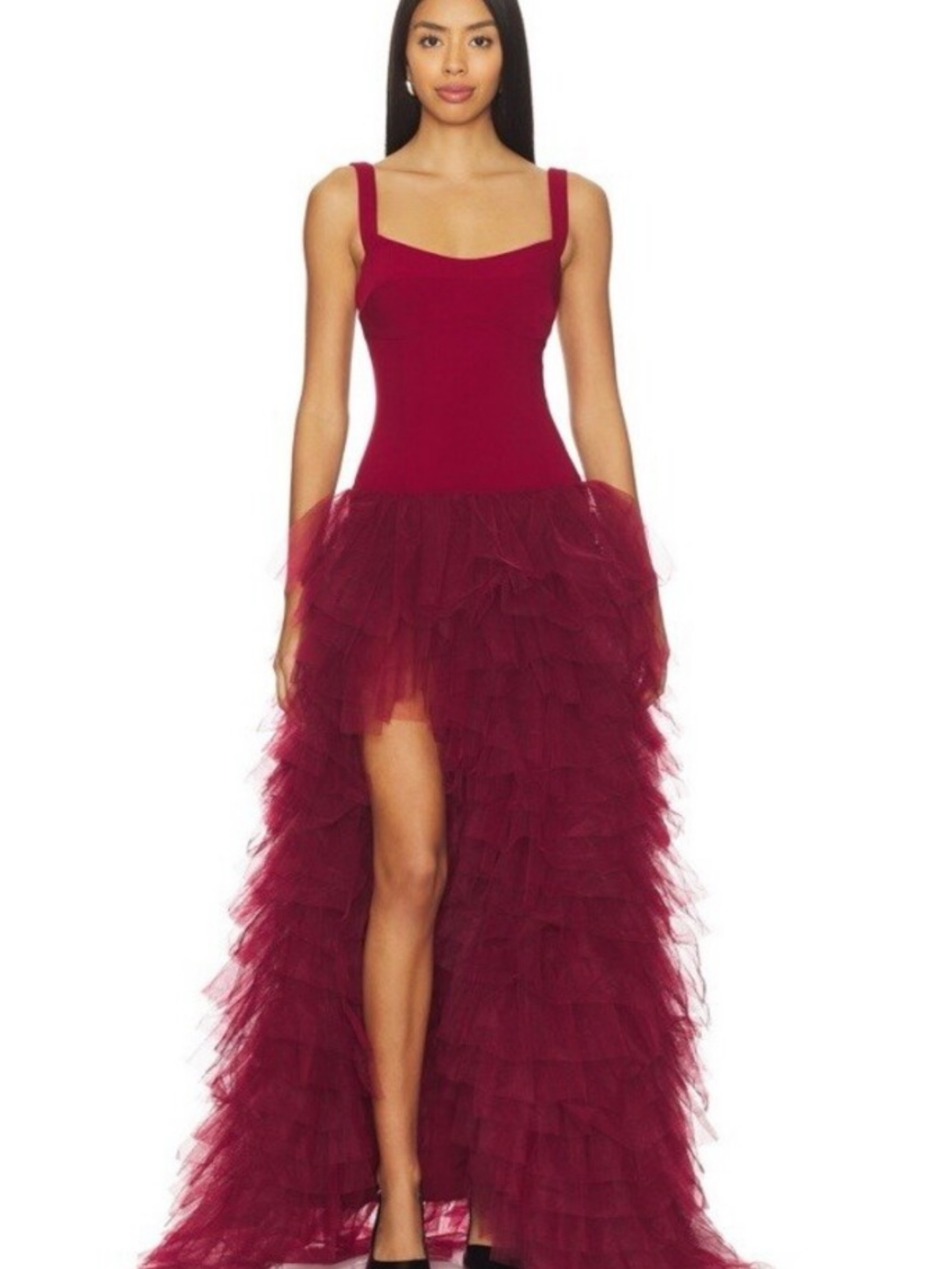 Lovers and friends red gown