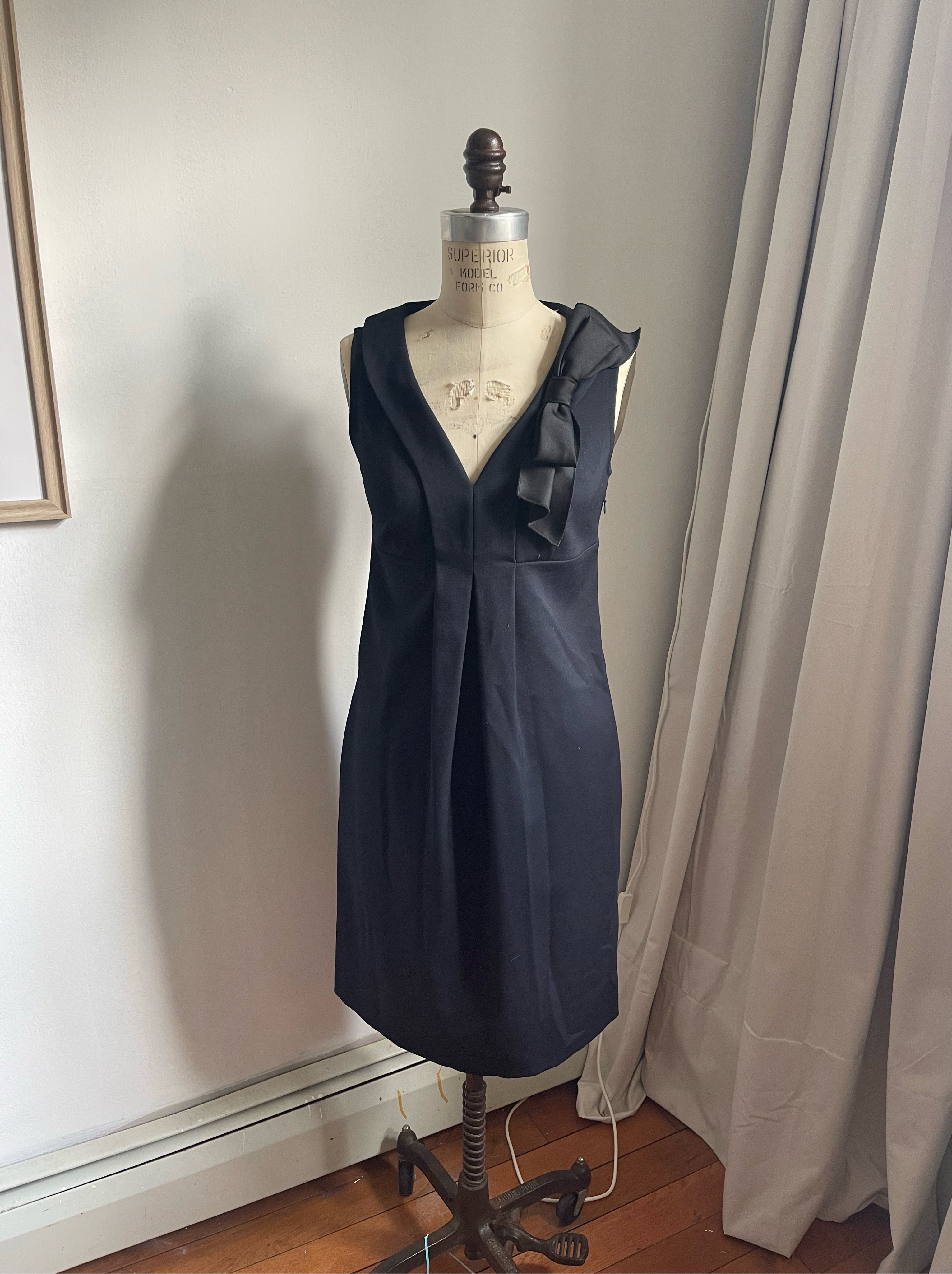 Bow Moschino Babydoll Dress