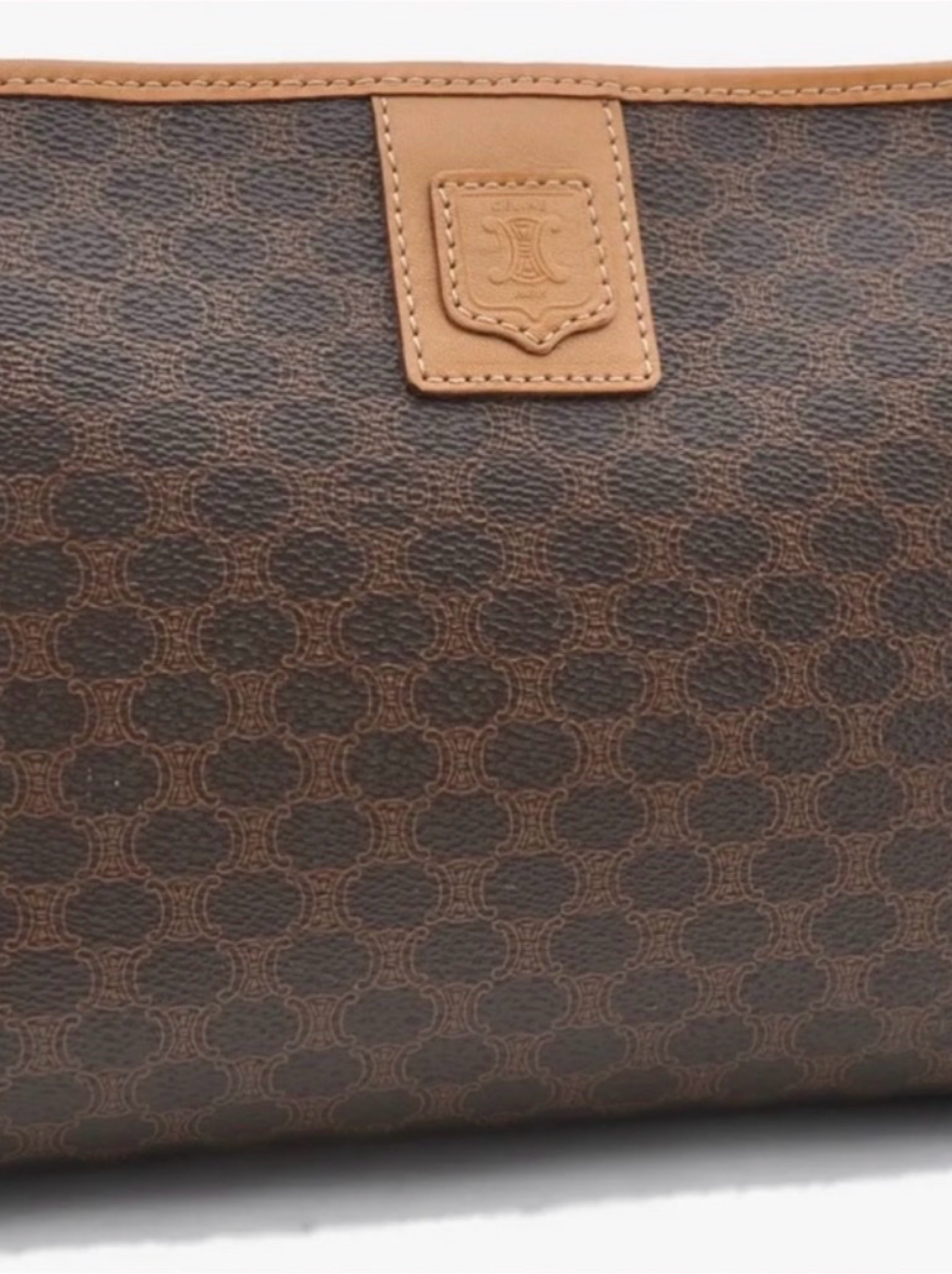 Authentic Celine Macadam Cluth and toiletry pouch
