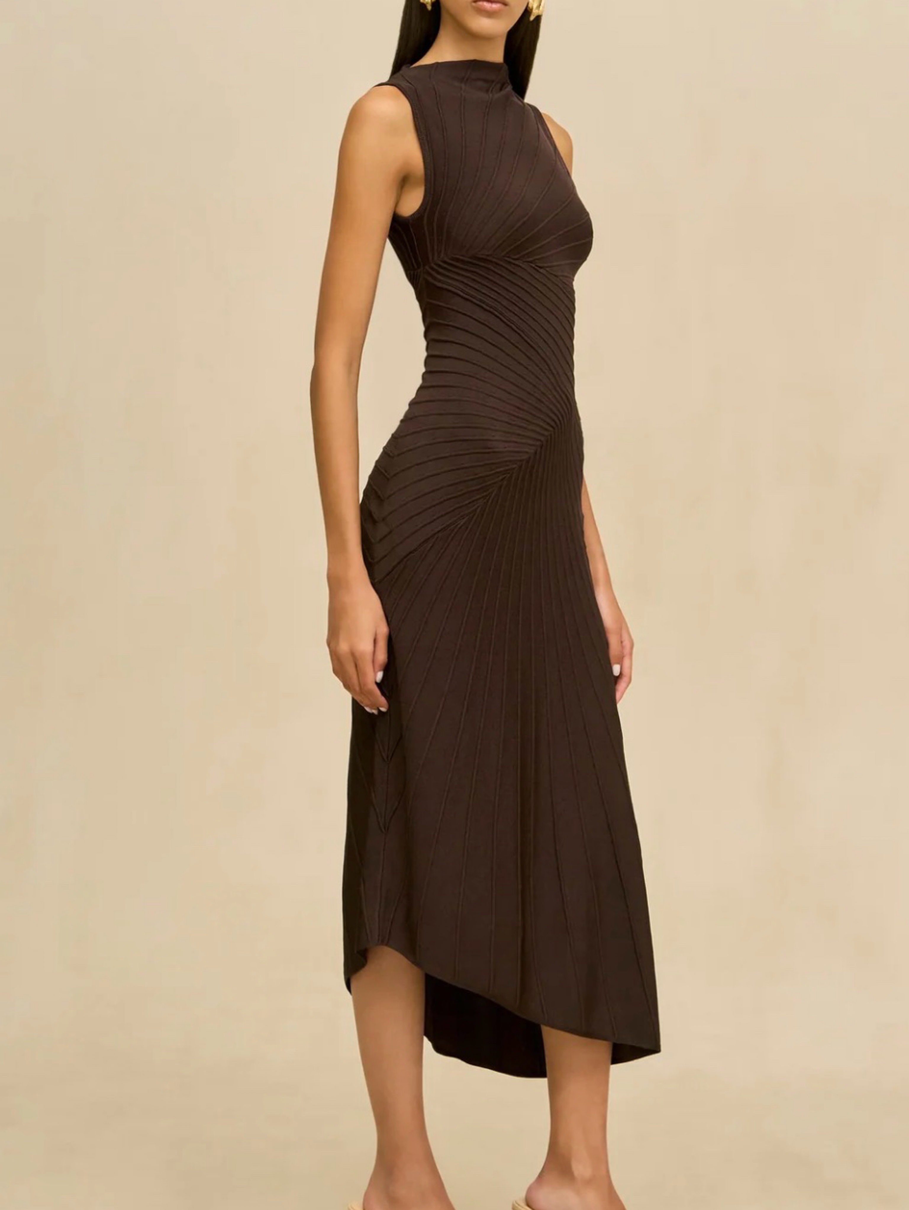 Cult Gaia Fen Knit Dress