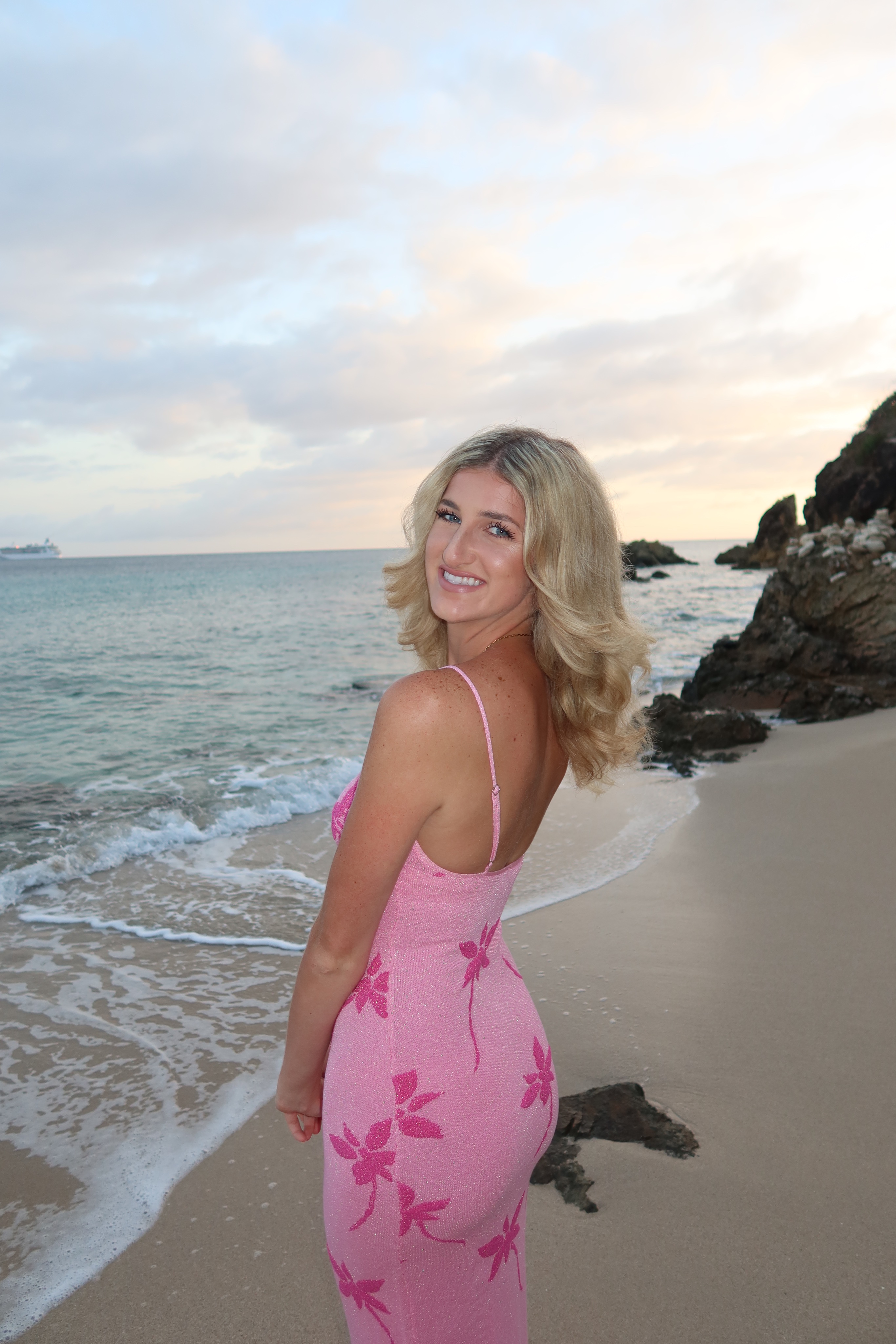 White Fox Trust Issues Maxi Dress by White Fox Boutique - Pickle