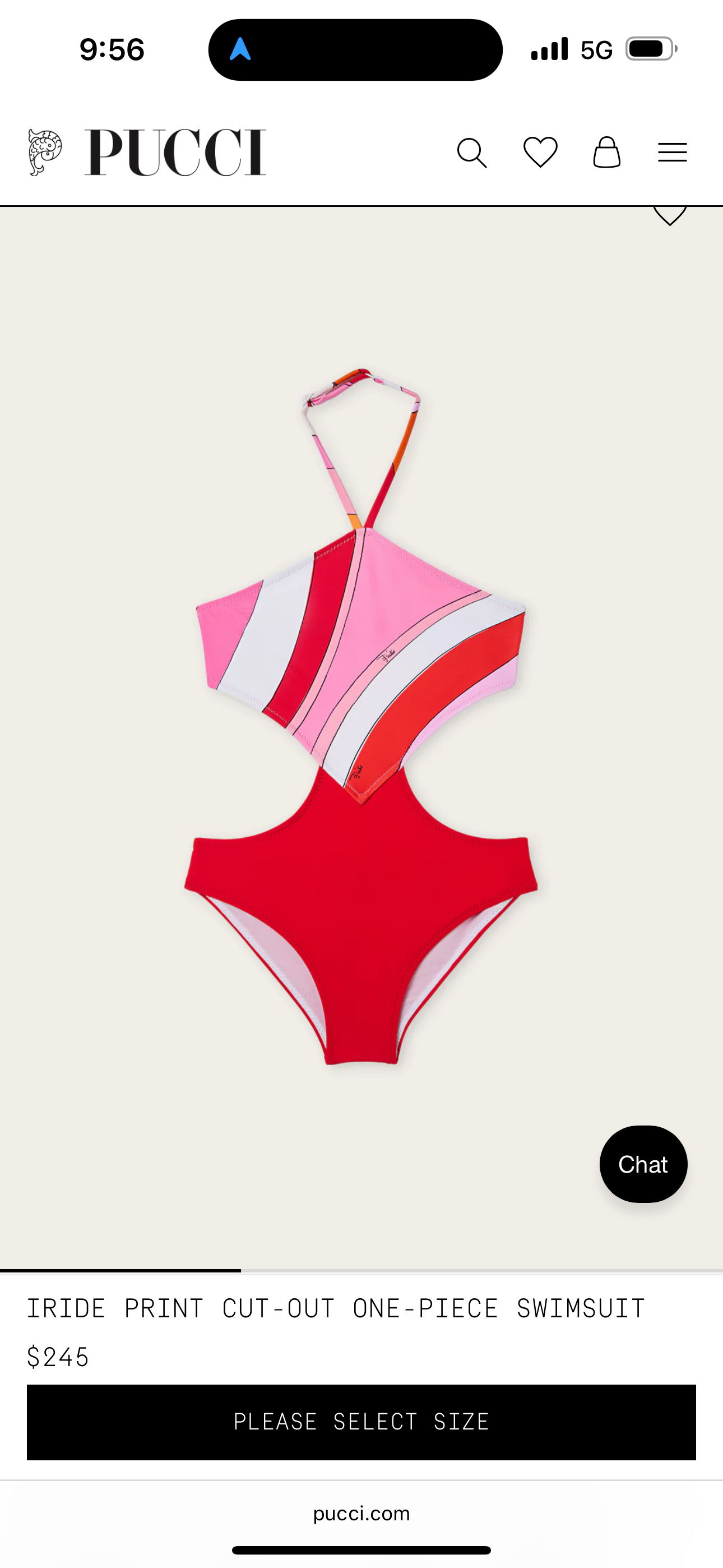 EMILIO PUCCI キャミソール ビーチウェア 美品 PUCCI Swimsuit by Emilio pucci - Pickle