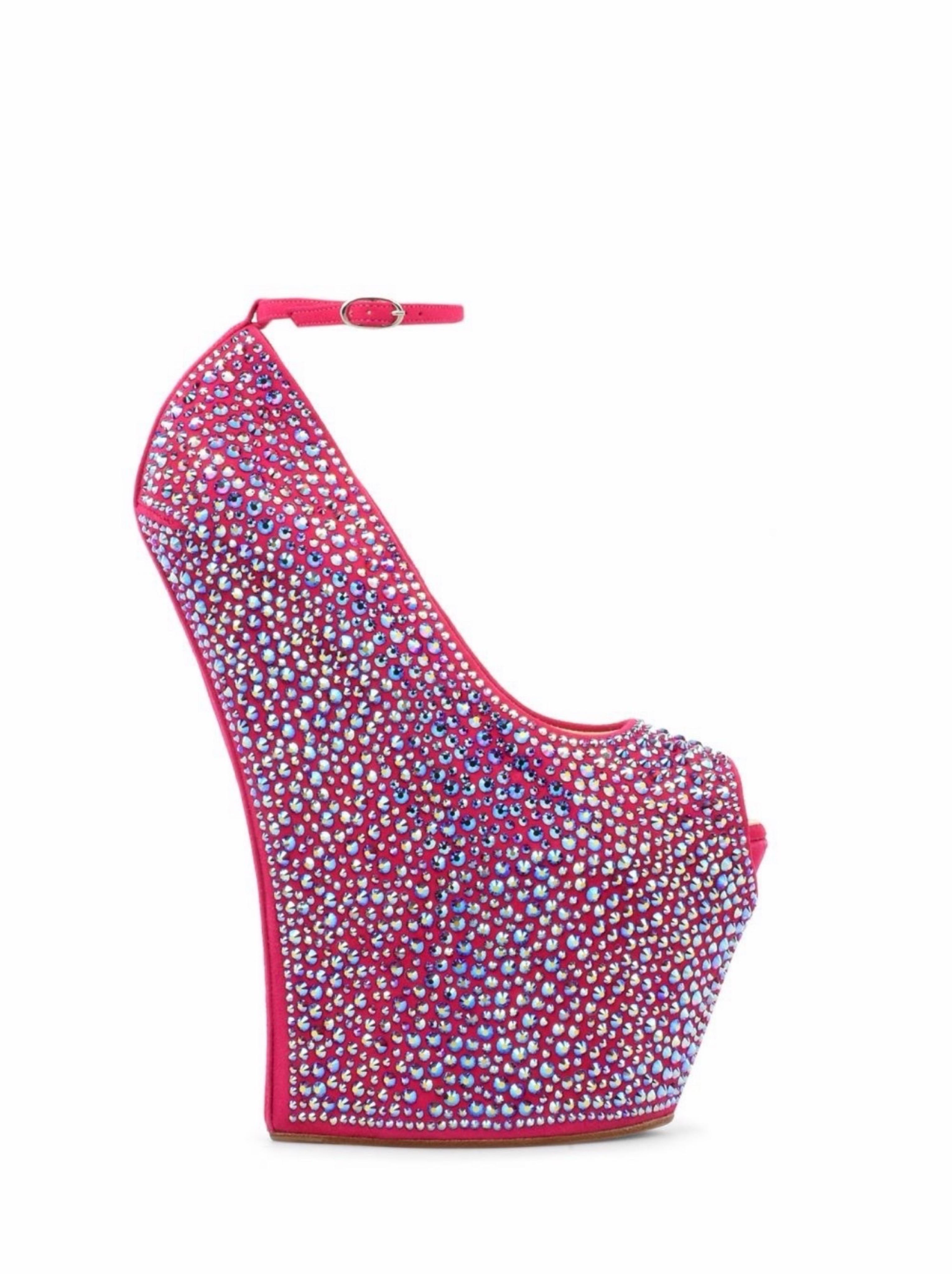 Guiseppie Rhinestone Heel