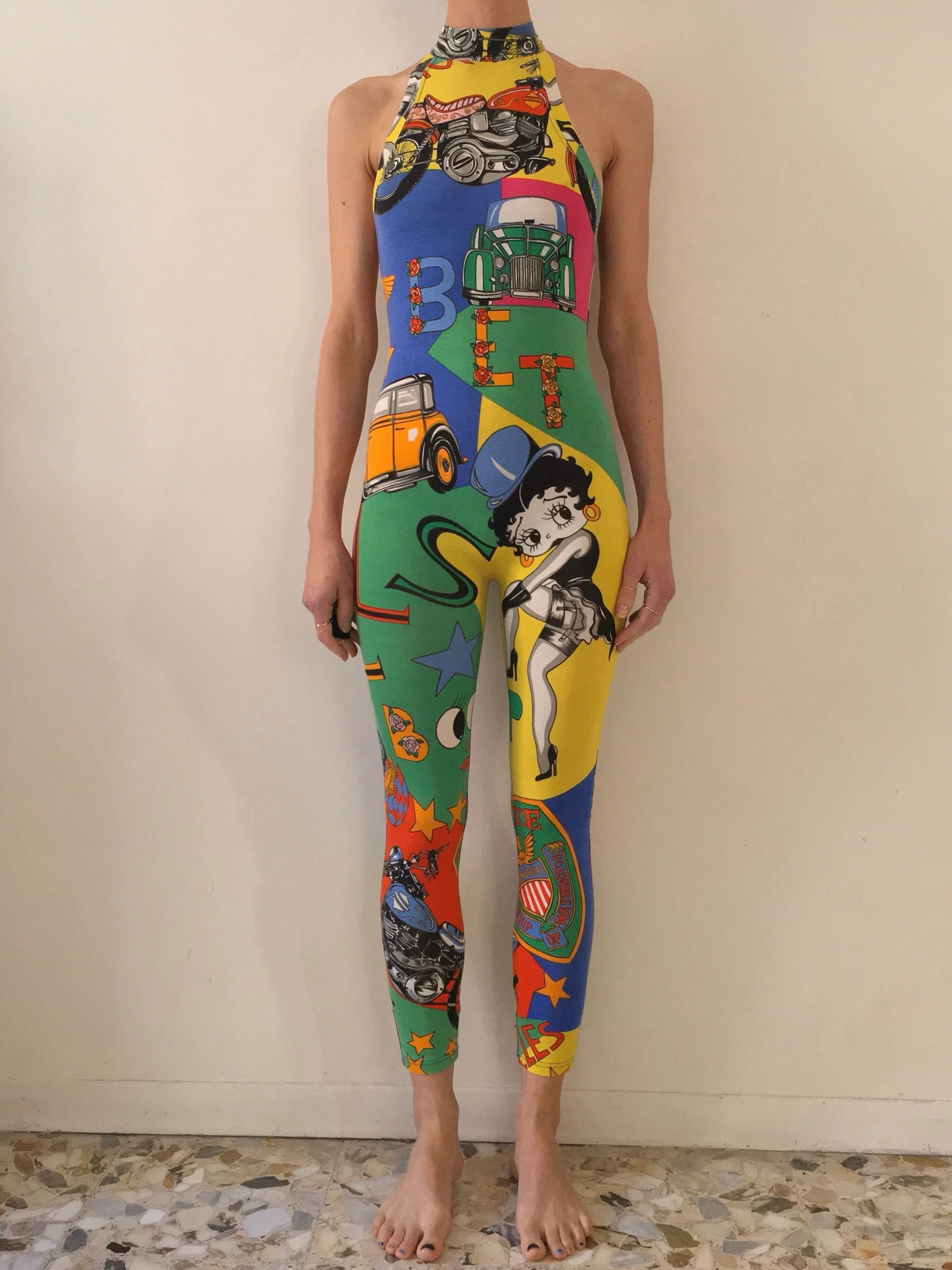 Versace Betty Bop Jumpsuit