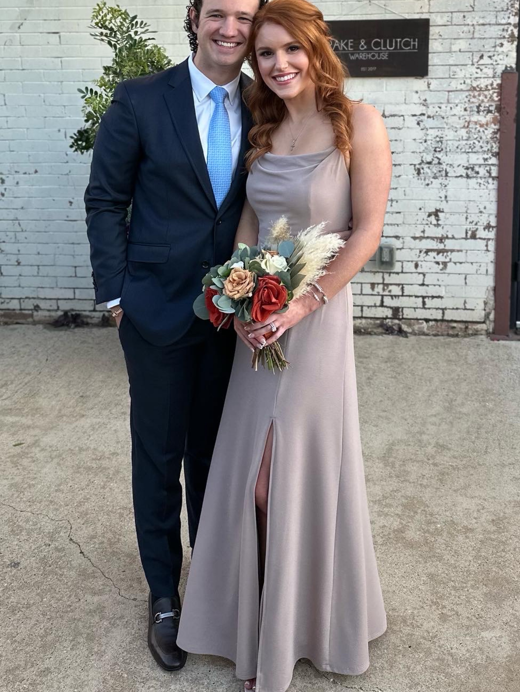 cowl neck bridesmaid dress Taupe Maxi by Uknown Size:Toddler Size 5.5 Pink Satin Strapless A-Line 2023 WINTER SHOP Sheath Accents