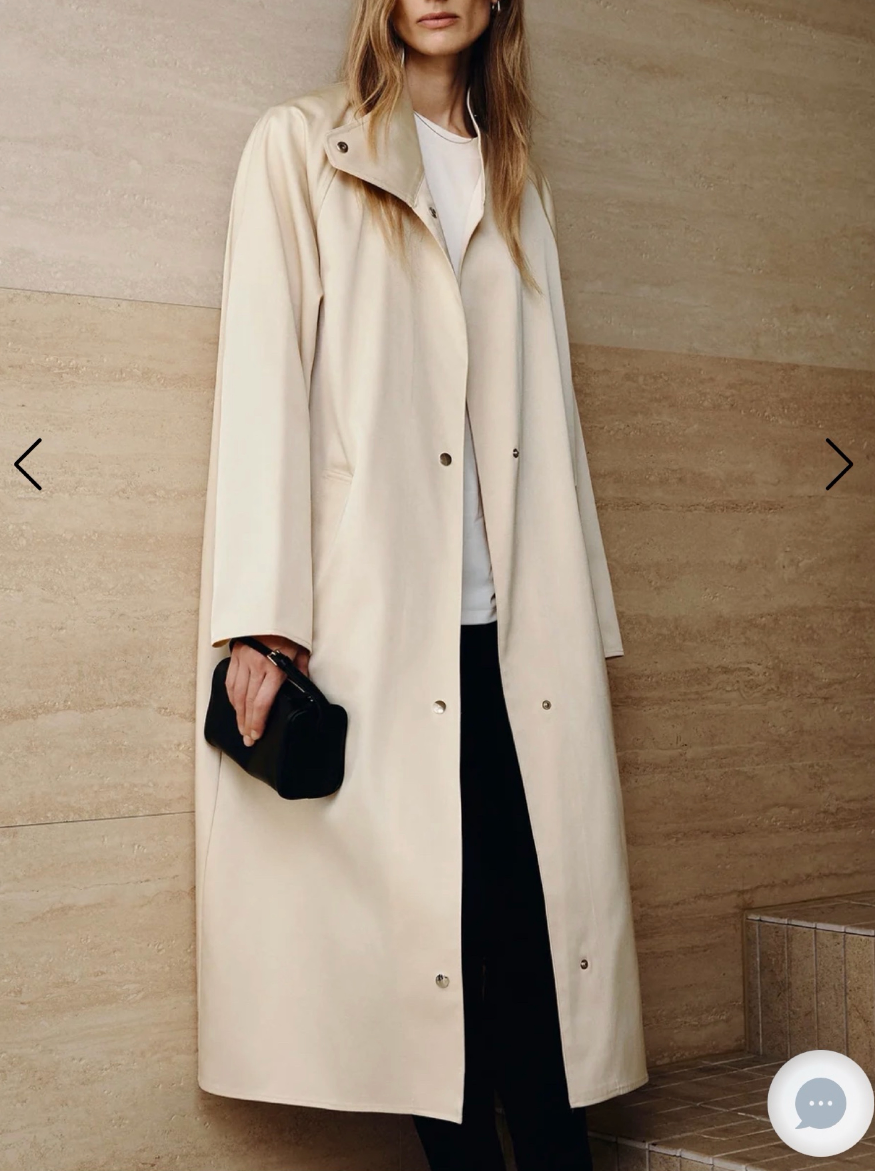 Rue Sophie Satin Car Coat