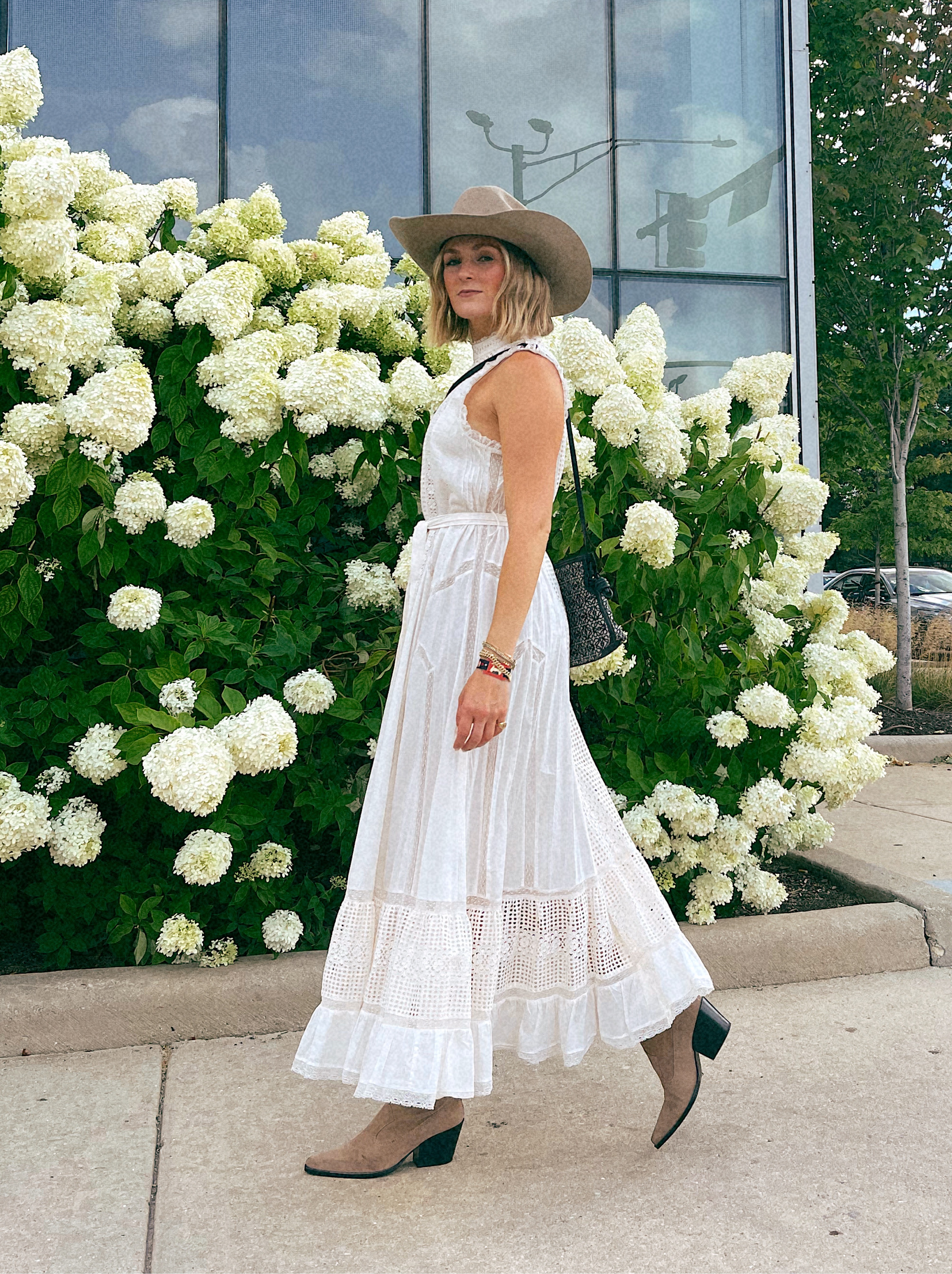 Zimmerman Cotton Eyelet Maxi Dress