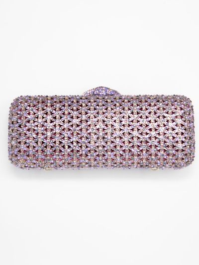 Lavender Crystal Clutch by Heliopolis | Pickle