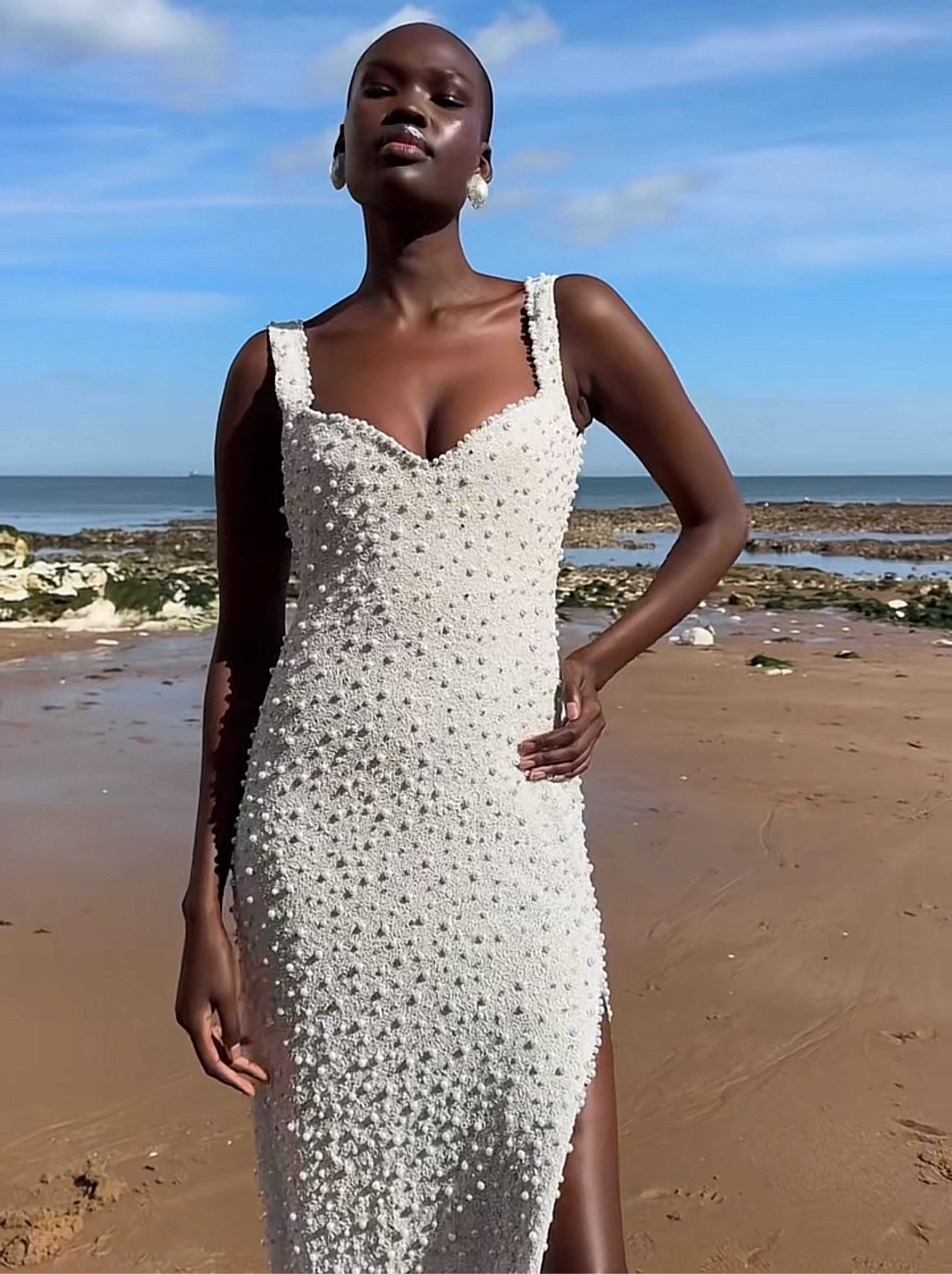 Khanums Kroon Dress In White