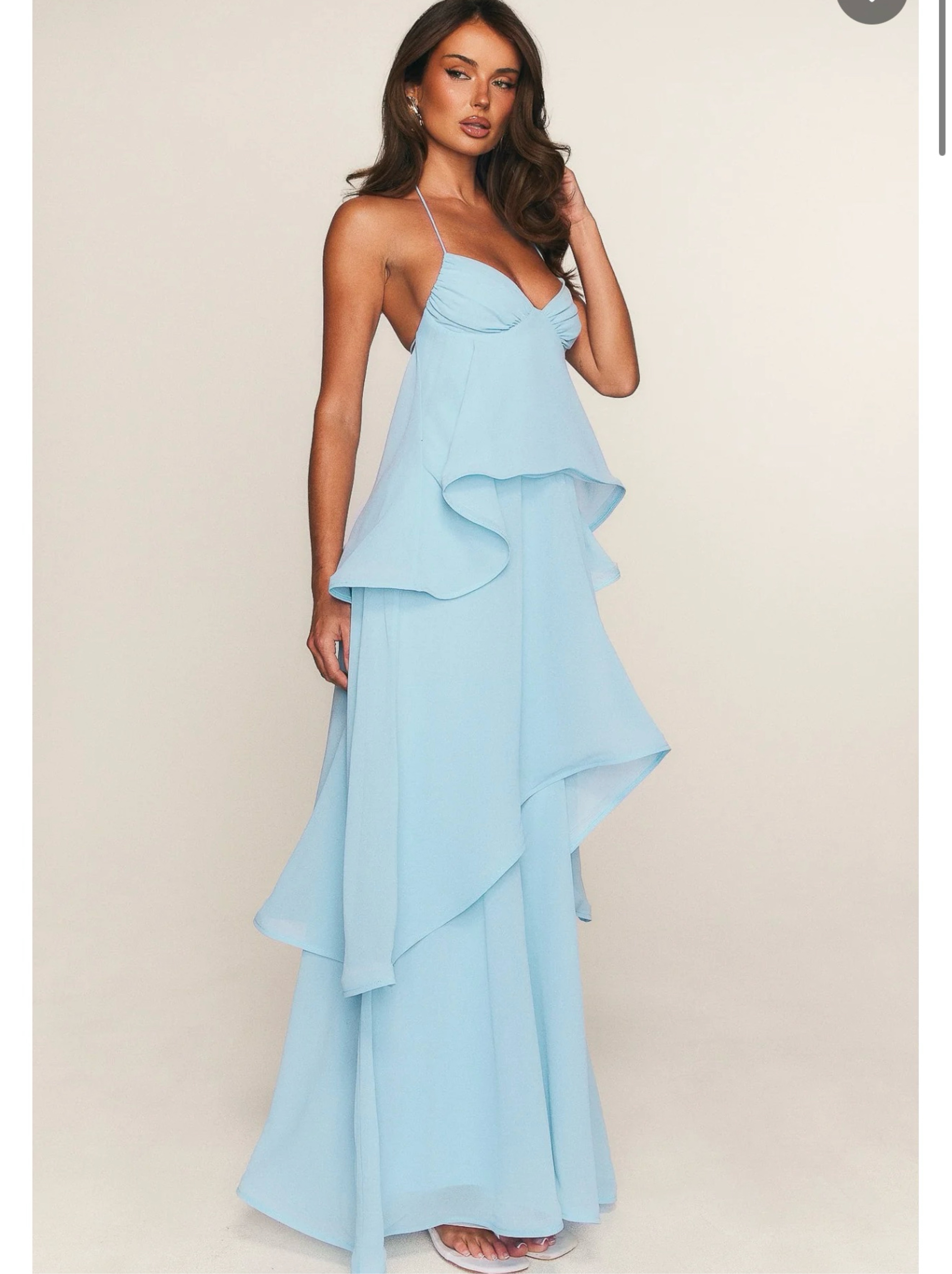 break it off maxi dress blue Break It Off Maxi Dress Blue