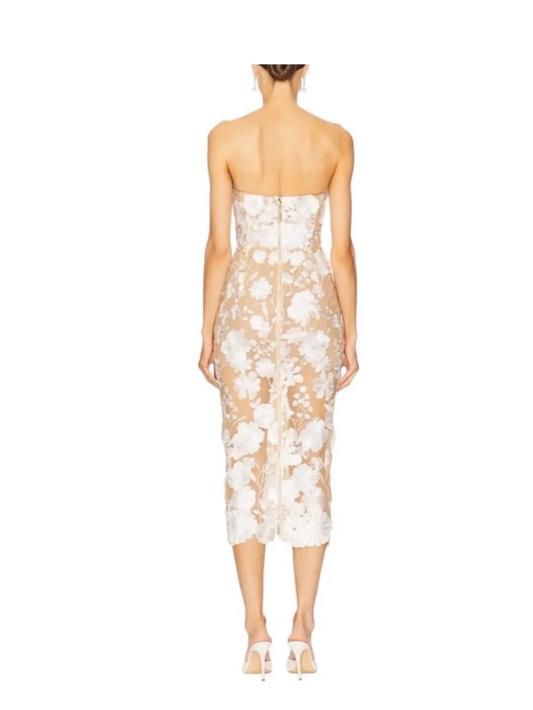White Bronx and Banco Jasmine Midi Dress, photo 2 of 4