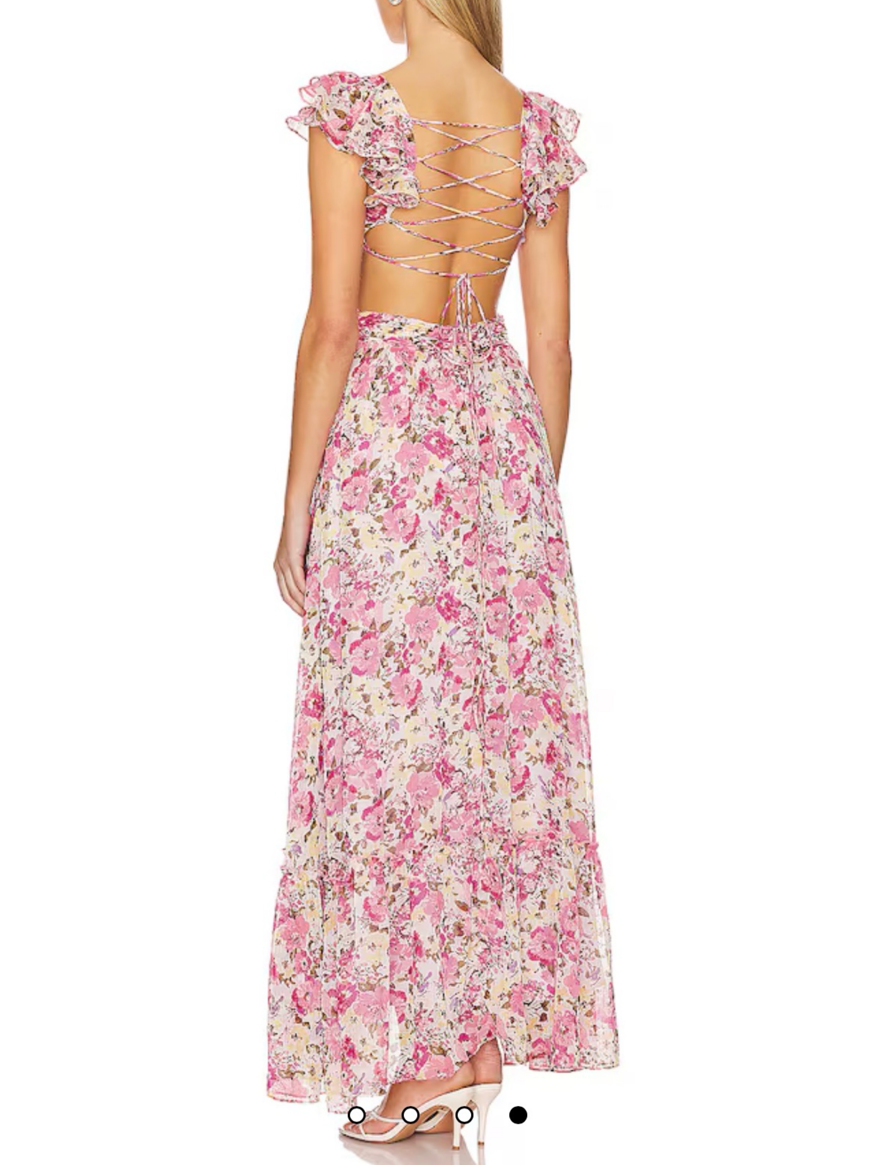 astr the label primrose dress pink ASTR the Label Primrose Dress by Astr The Label