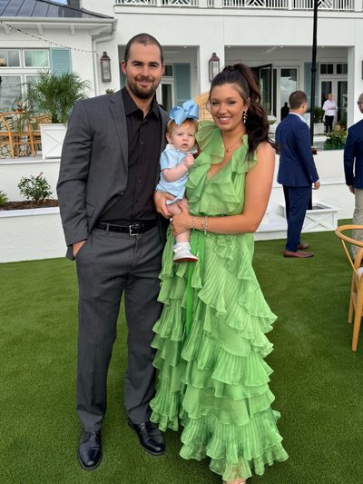 Green Tiered Ruffle Maxi Dress by Antonio Melani | Pickle