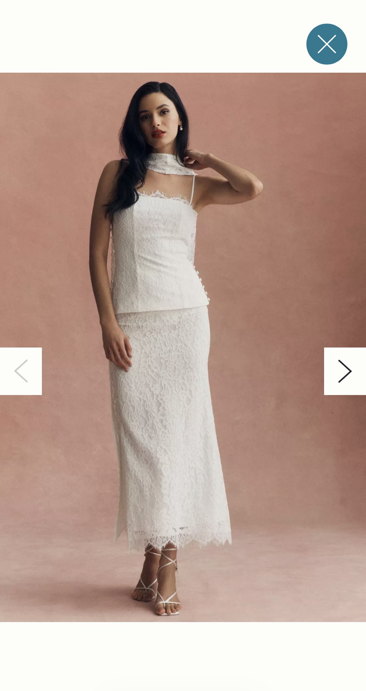 Mare Mare White Lace Maxi Set by Mare Mare - Pickle