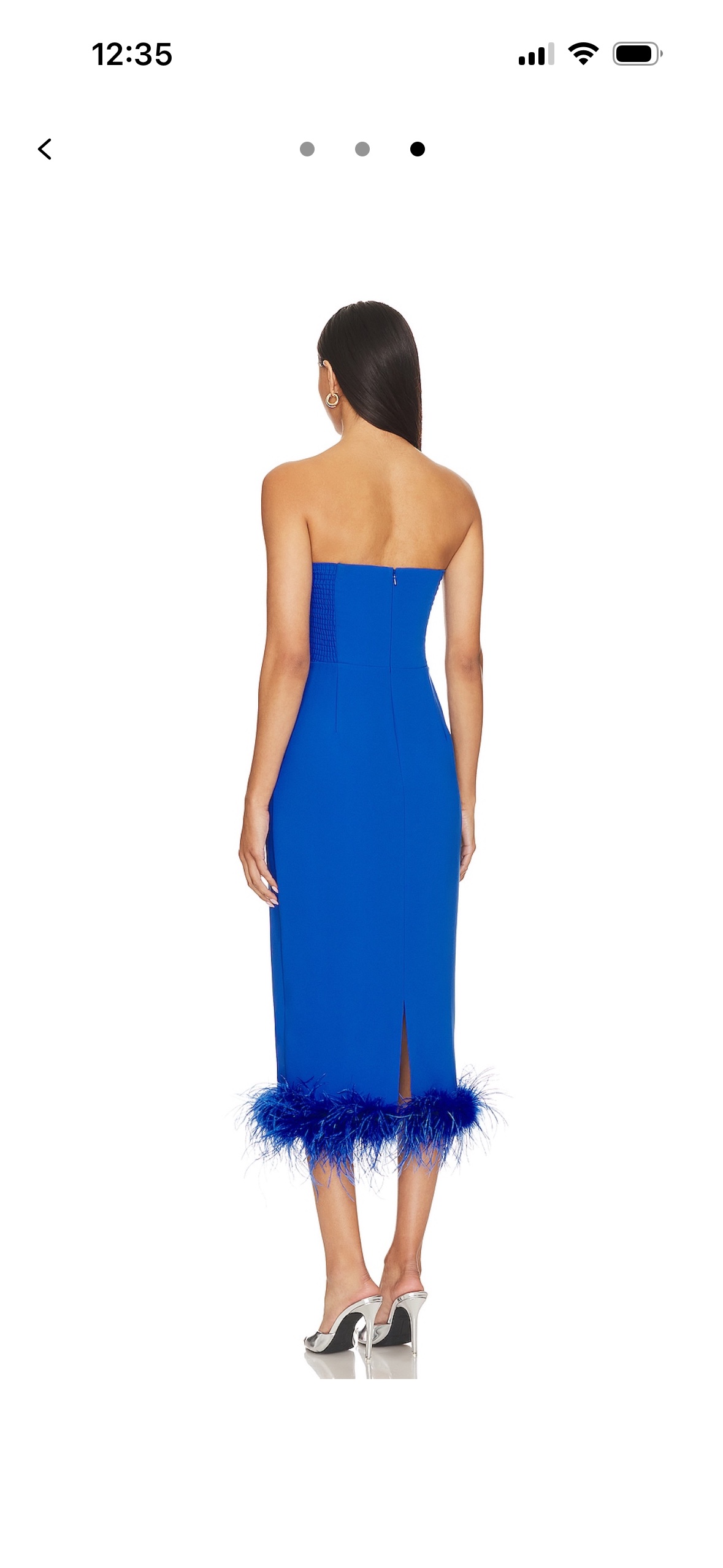 amanda uprichard blue and white dress Sleeveless Midi Spencer Dress Bayhaven Stripe in Blue Ivory Cotton | L
