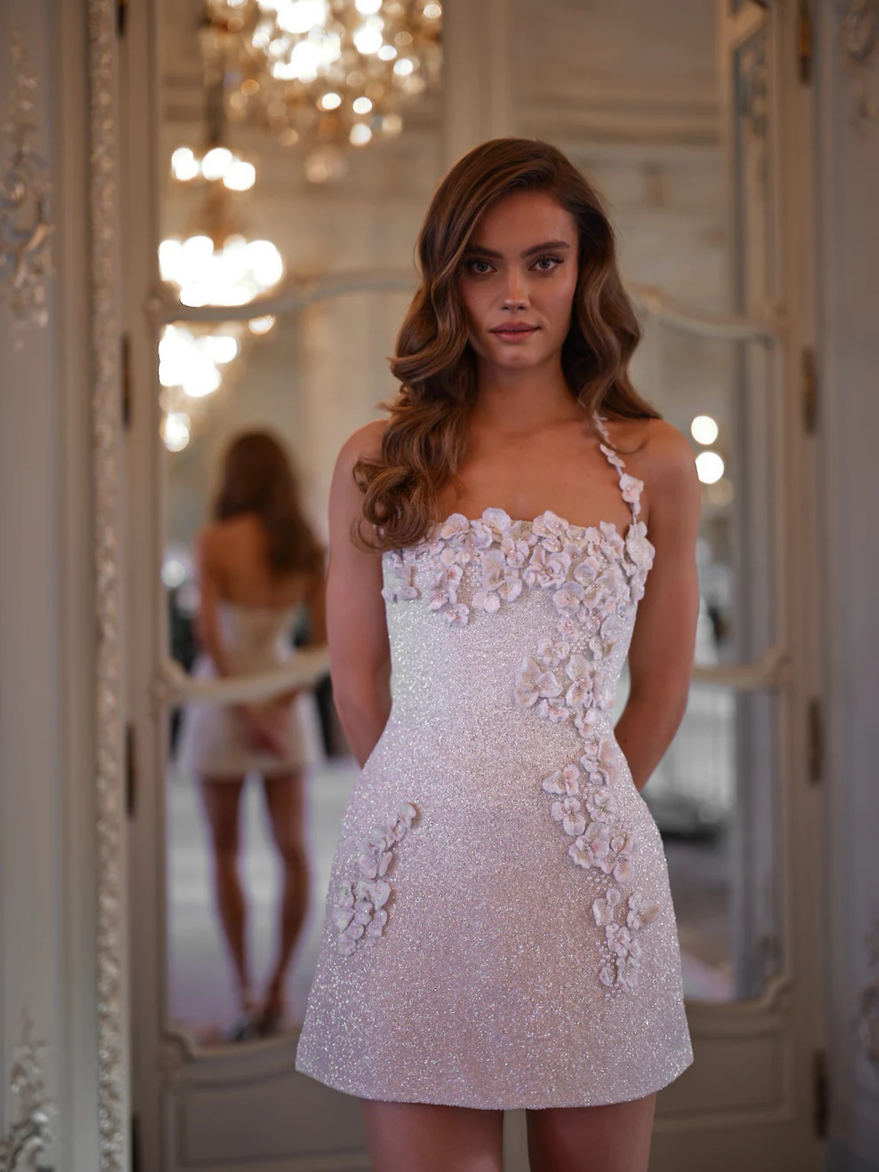 rosie etienne dress Rosie Etienne Rosie Strapless Ruffle Dress Rosie Etienne Emmelie Dress Loop  Hires