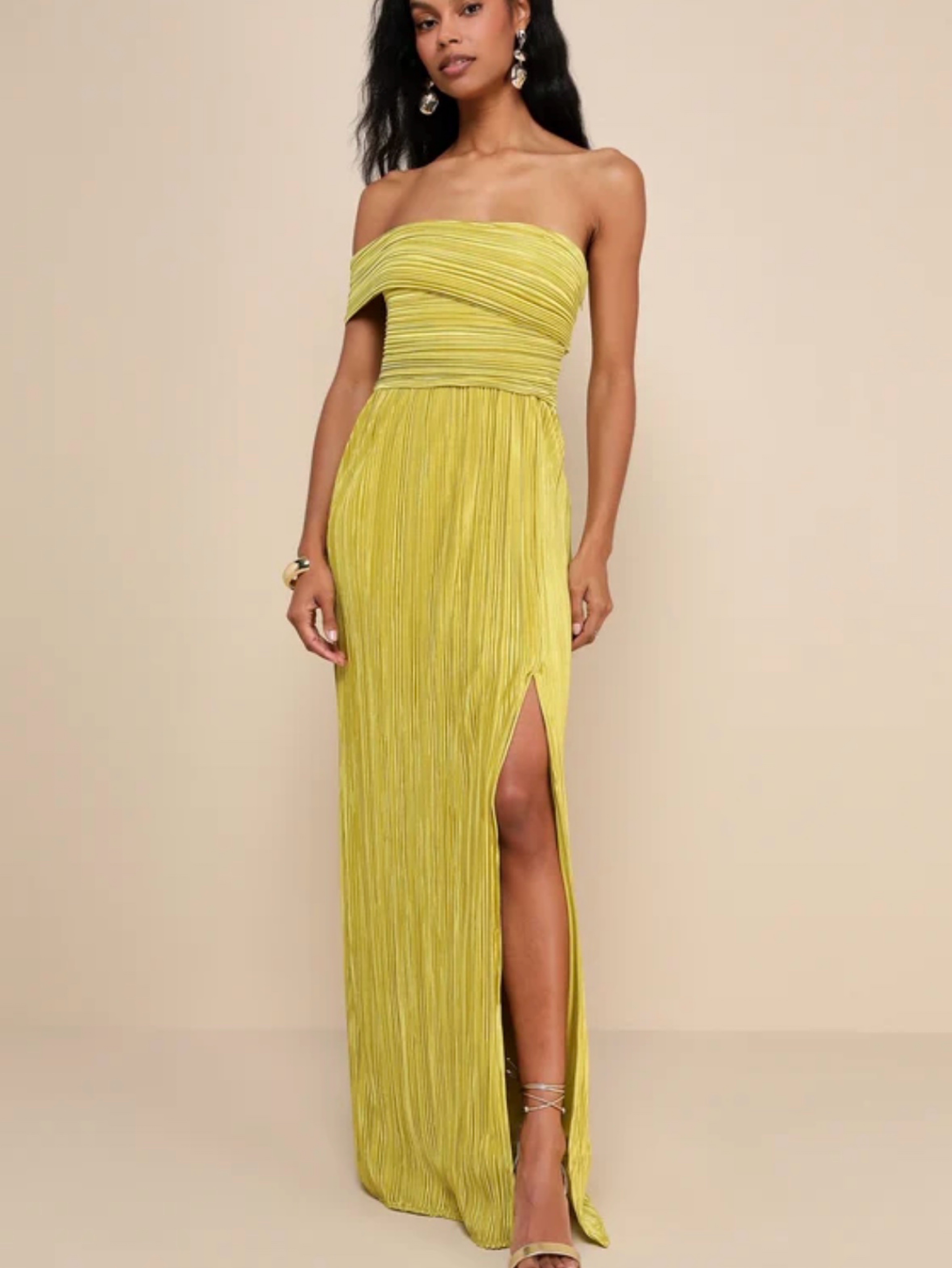 Lulus Green Wedding Guest Dress by Lulus - Pickle Lulus Green Wedding Guest Dress by Lulus - Pickle