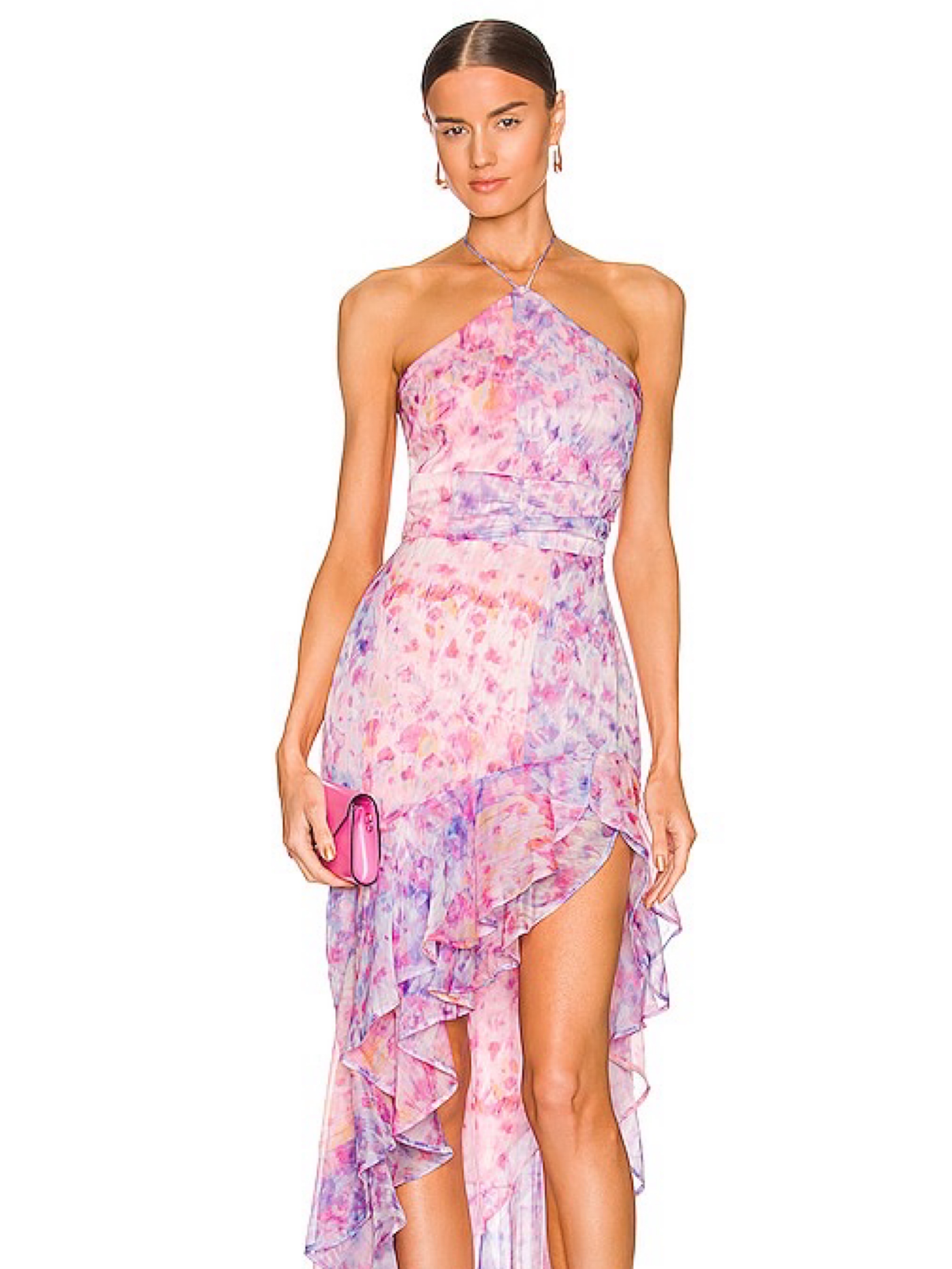 Amanda Uprichard Lavender Magnolia Dress