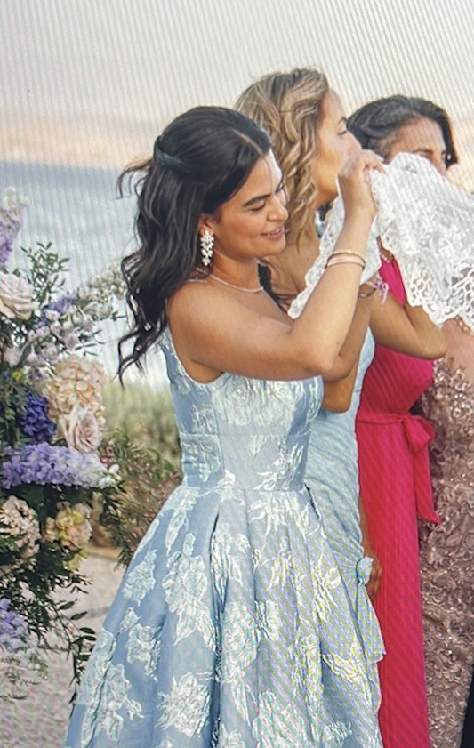 cocktail dress a line Ever-Pretty Amber Bloom Print Floral High Low Midi Dress for Summer Wedding Guests main image 0