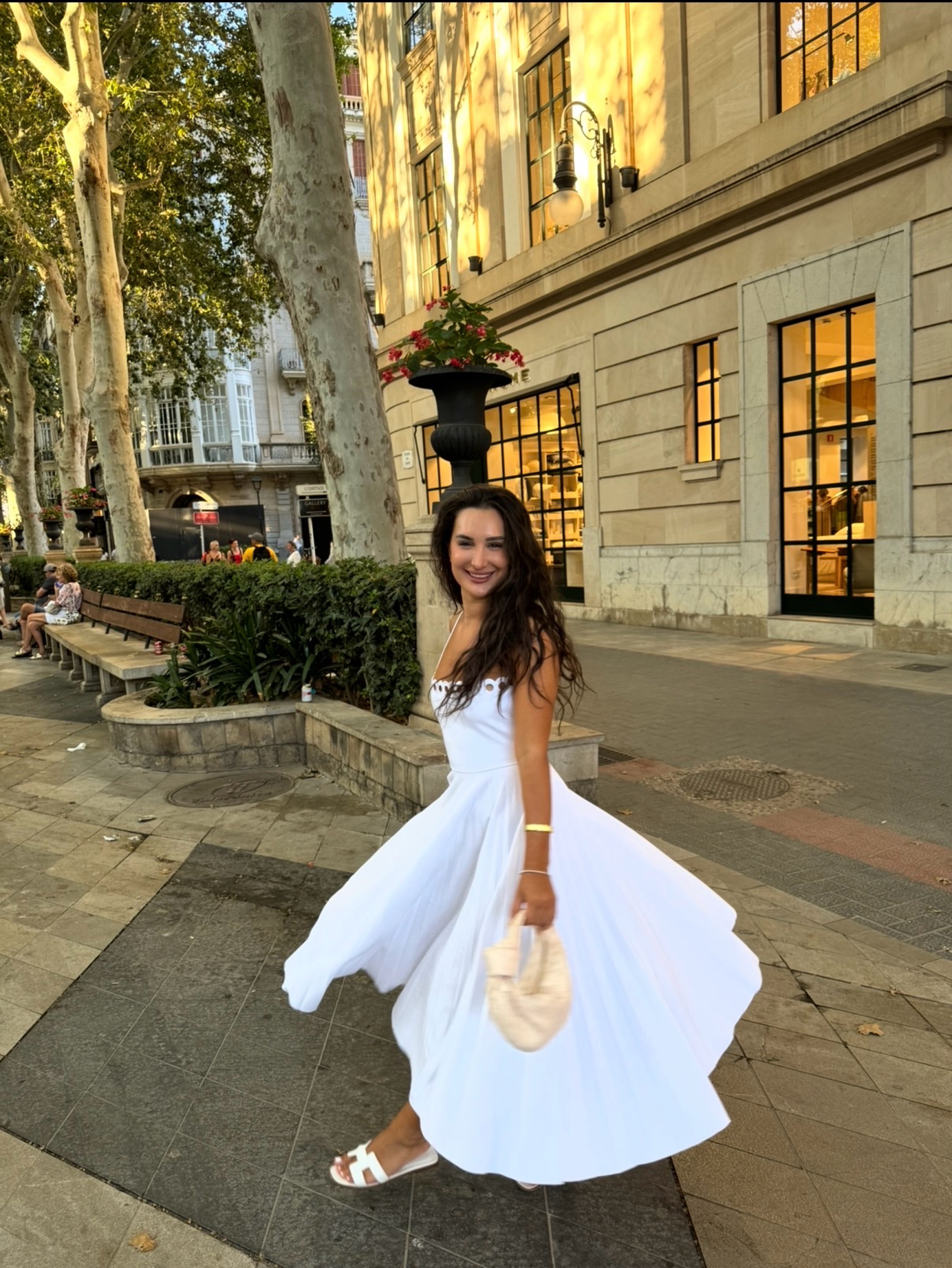 Red Valentino White Midi Dress by RED VALENTINO - Pickle