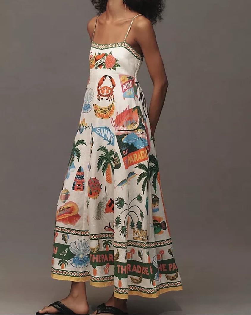 Alemais Paradiso Printed Maxi Dress