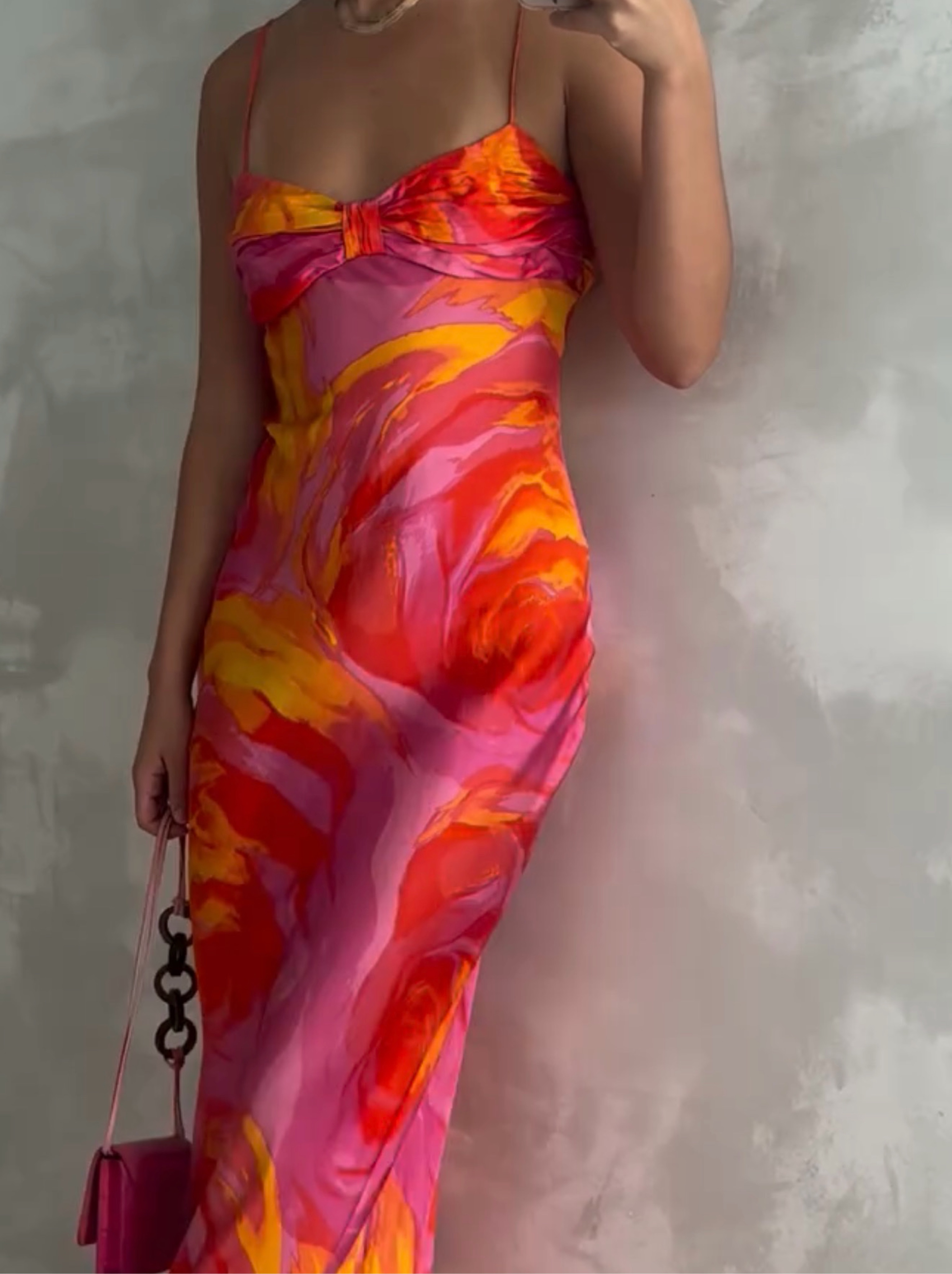Mirae Dallas Dress In Pink