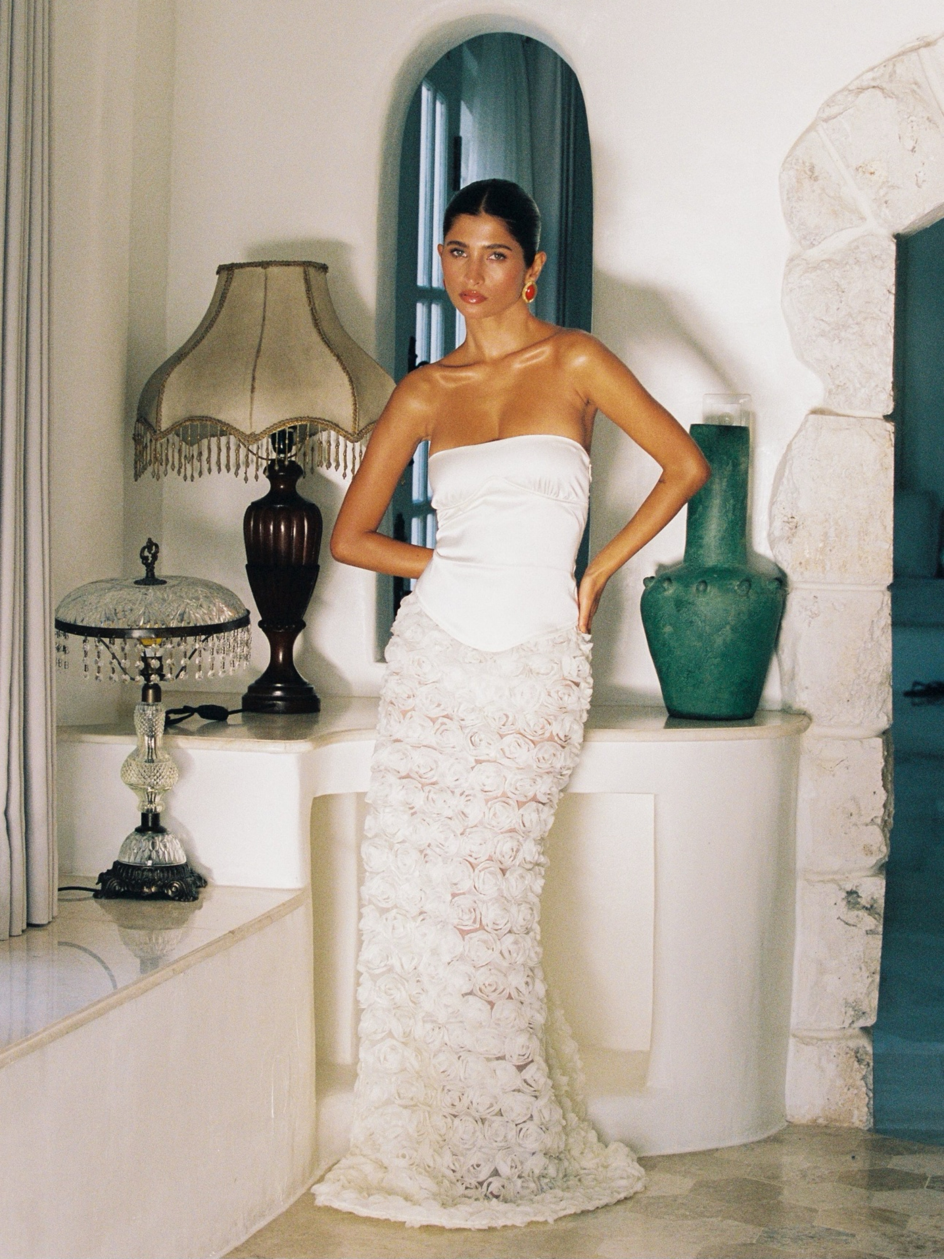 HNTR THE LABEL TILLIE GOWN - IVORY