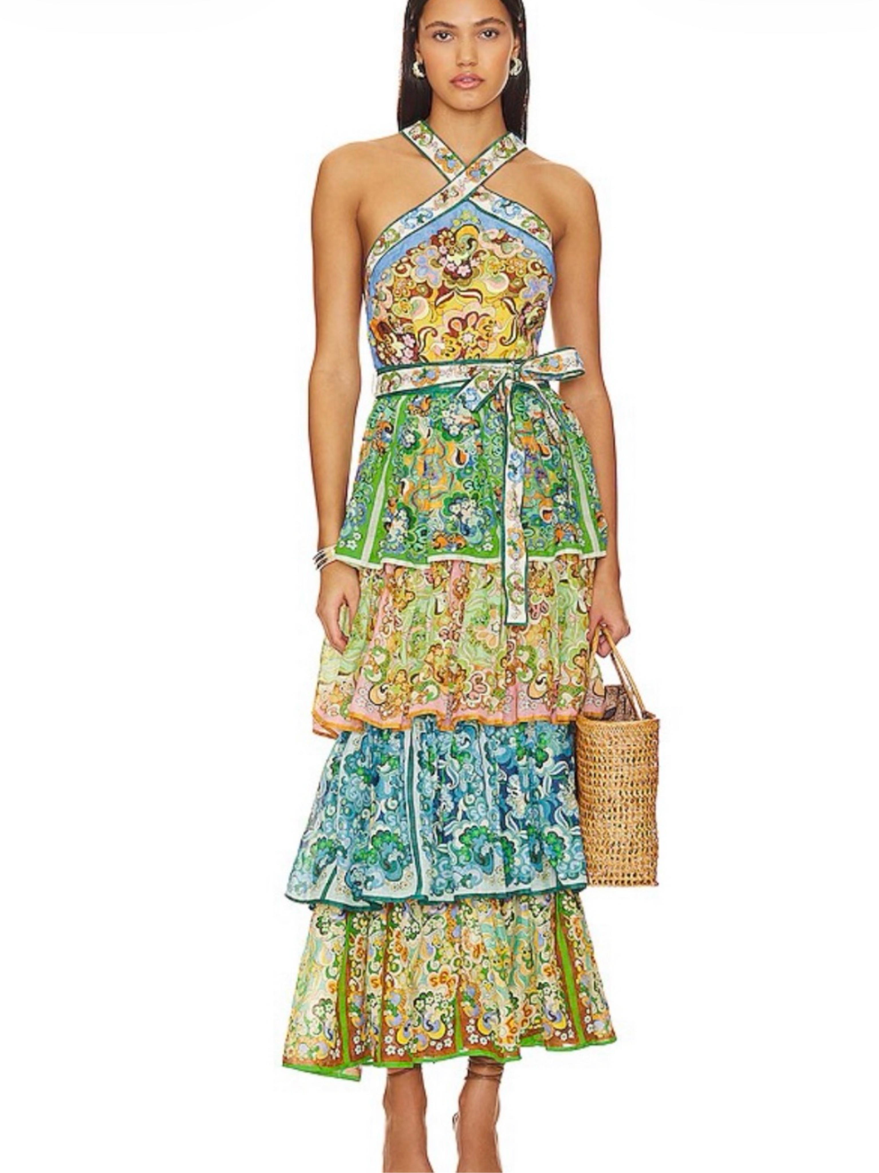 alemais dreamer corset dress Alemais Dreamer Corset Midi Dress