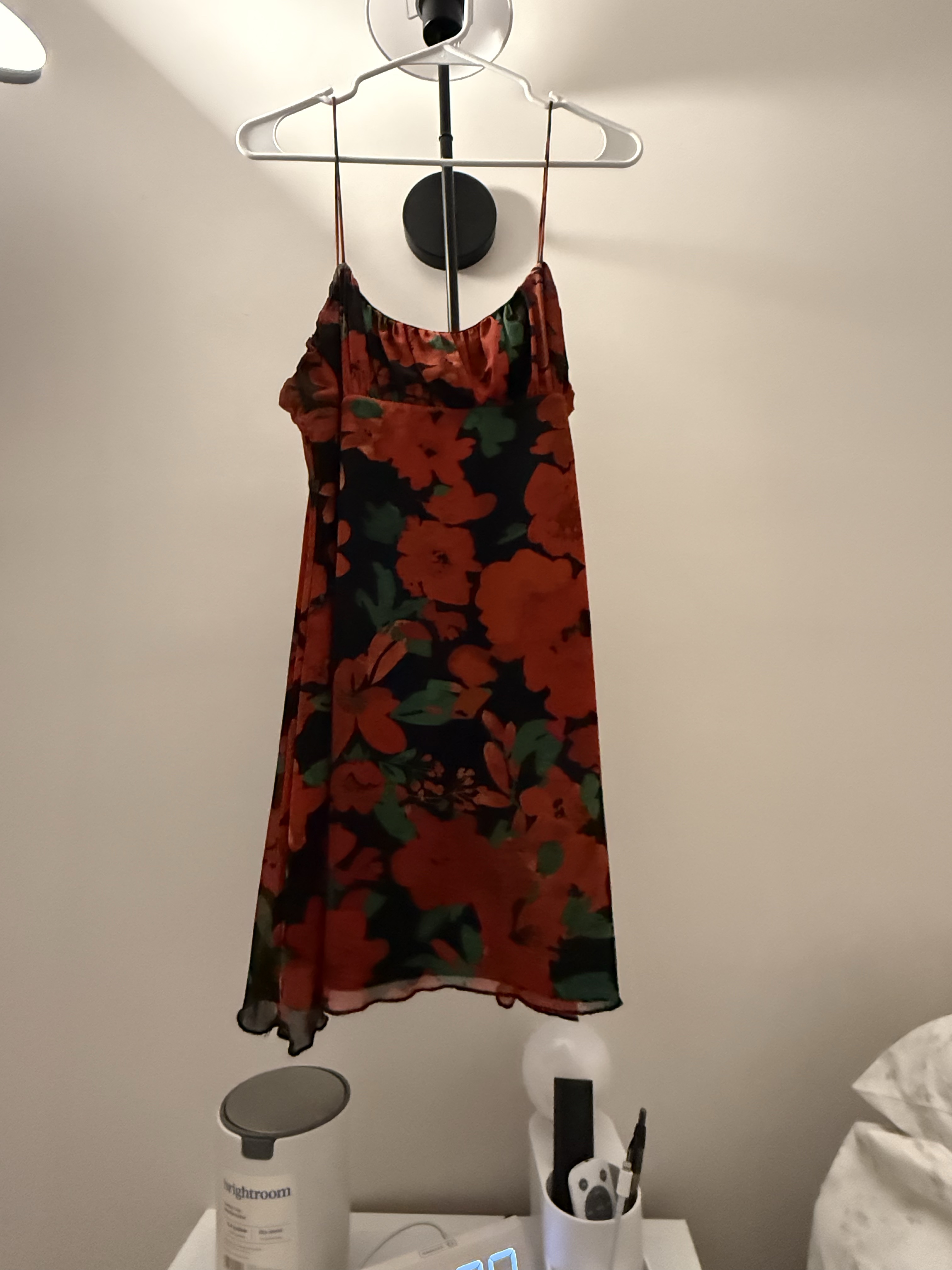 peppermayo flora satin maxi dress Flora Satin Maxi Dress