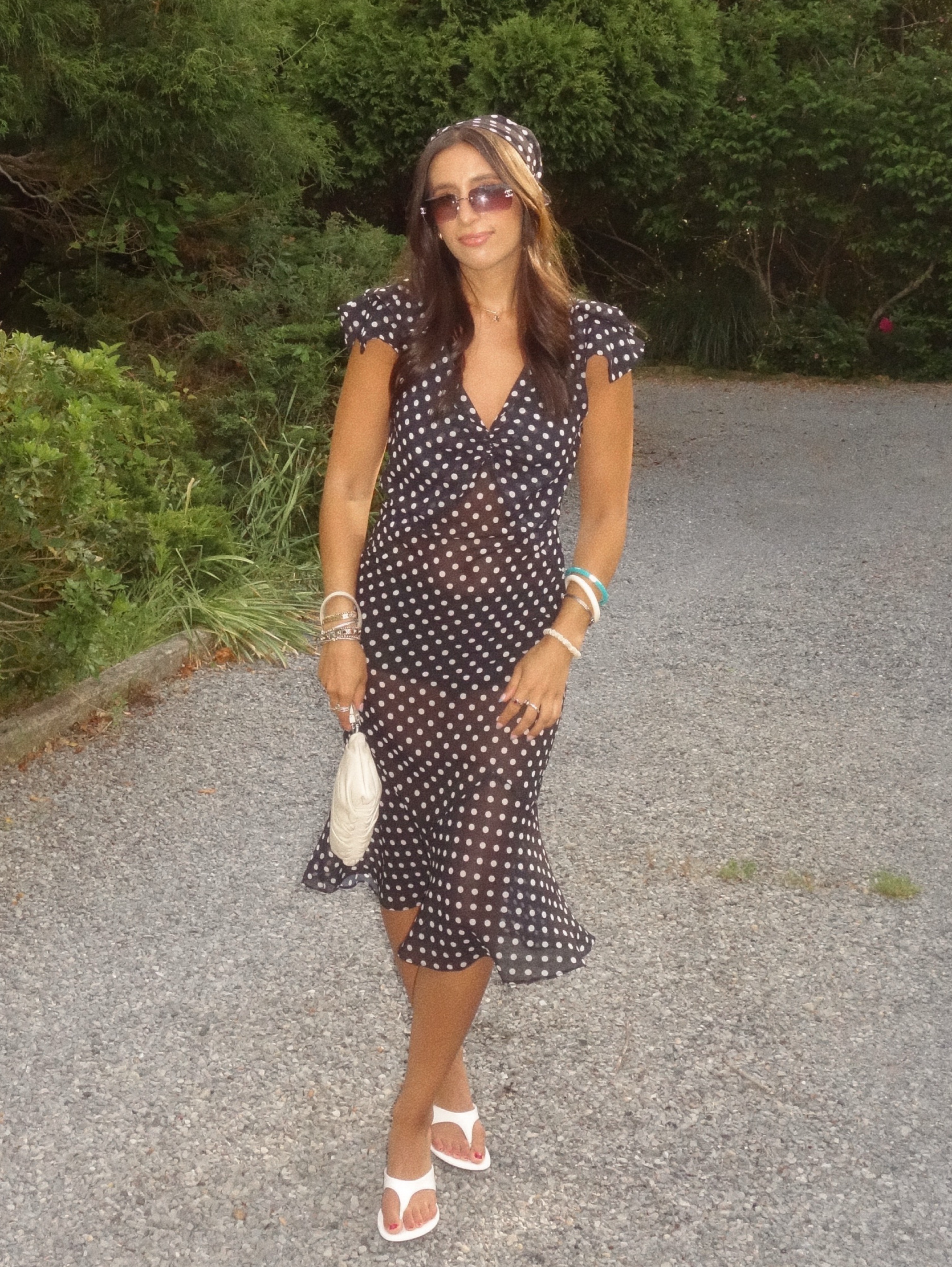 polka dot dress sheer White on Black  Kimandamisses Its a versatile dress Dana Foley Sheer Polka Dot
