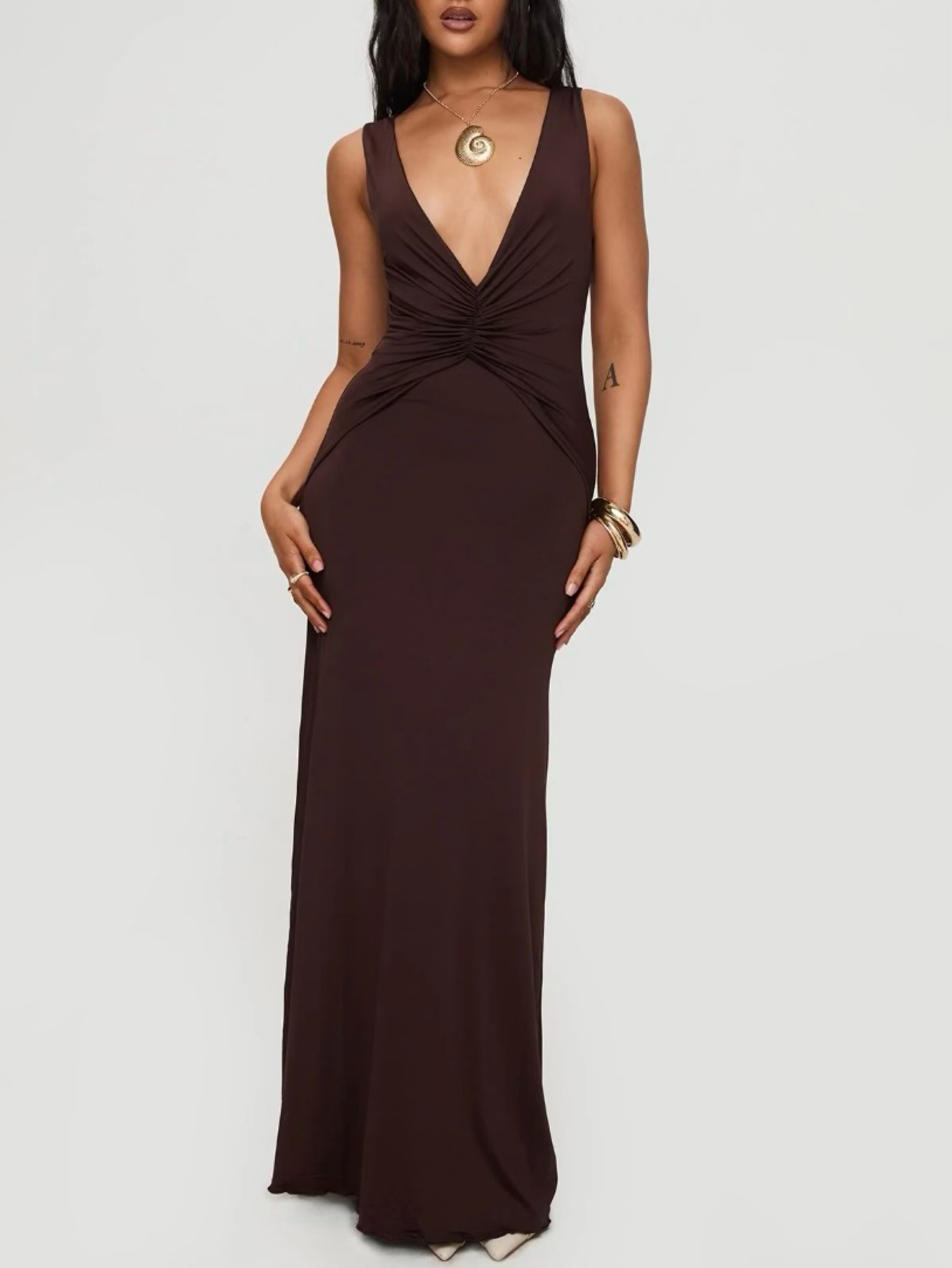 Princess Polly Plunge Maxi Dress