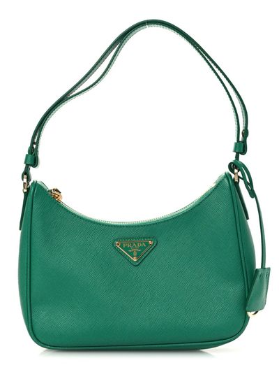 Prada Emerald Green Saffiano leather Purse by Prada | Pickle