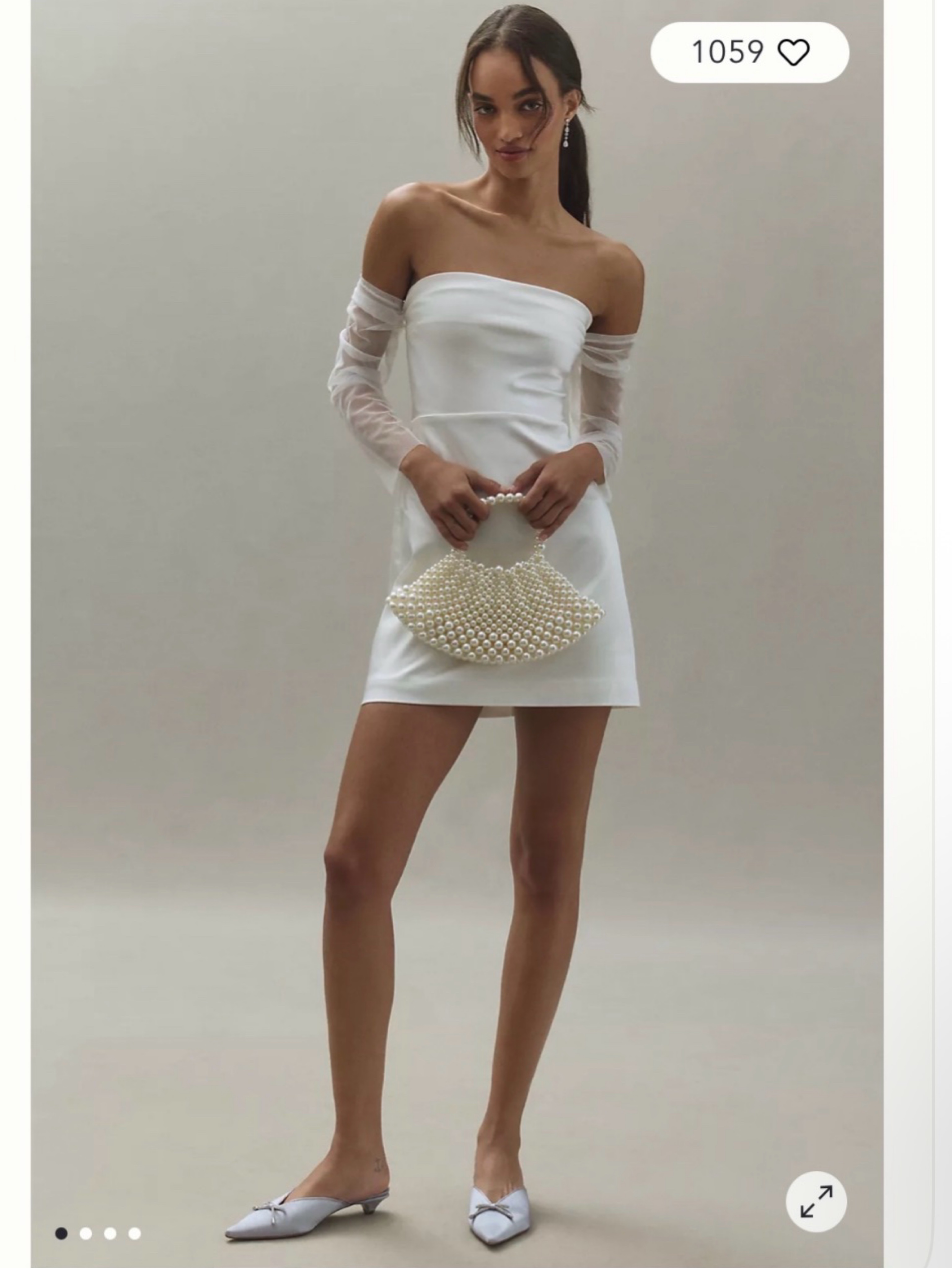 bhldn cocktail dresses BHLDN Midi Slate Blue Cocktail Dress M (8-10)