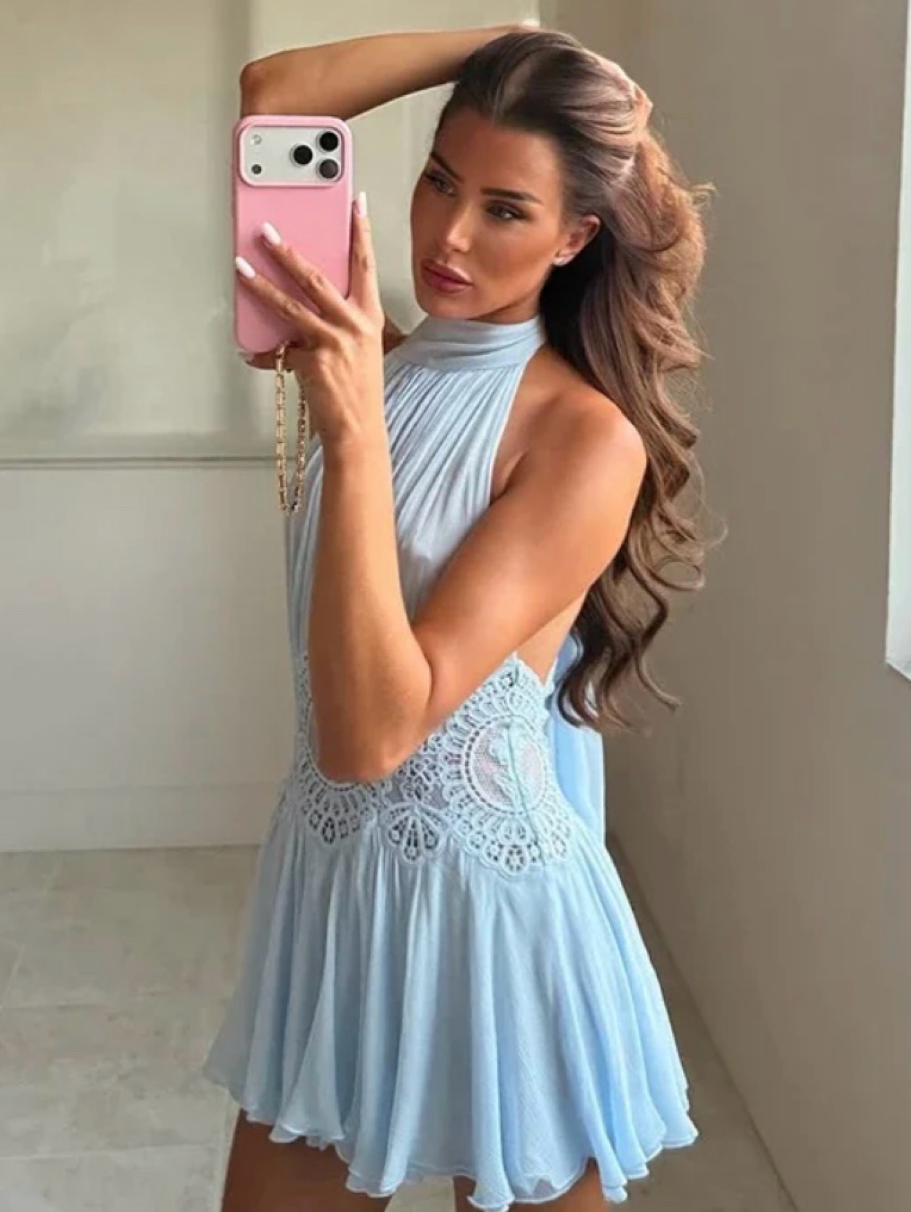 Retrofête Nirvanna Dress – Glace